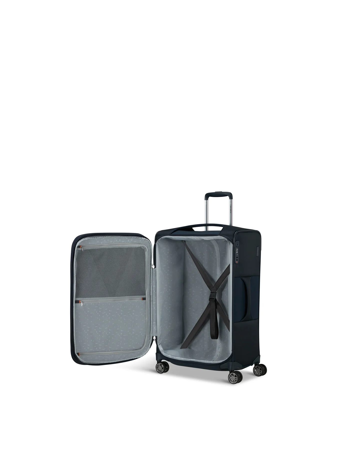 Re-Lite Medium Spinner Suitcase 67cm Midnight Blue - Image 3