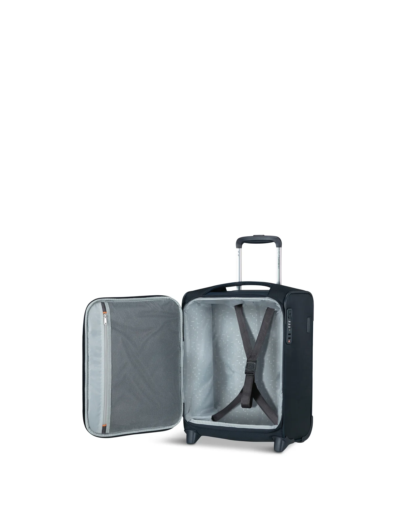 Re-Lite Underseat Cabin Luggage 45cm Midnight Blue - Image 3