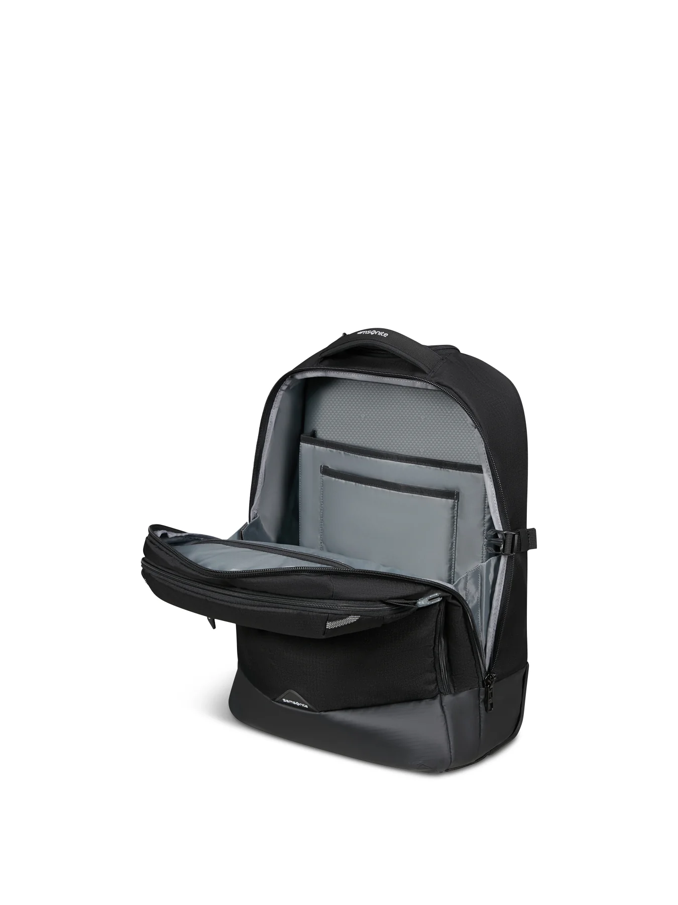 Roadseeker 17.3" Deep Black Laptop Backpack - Image 3
