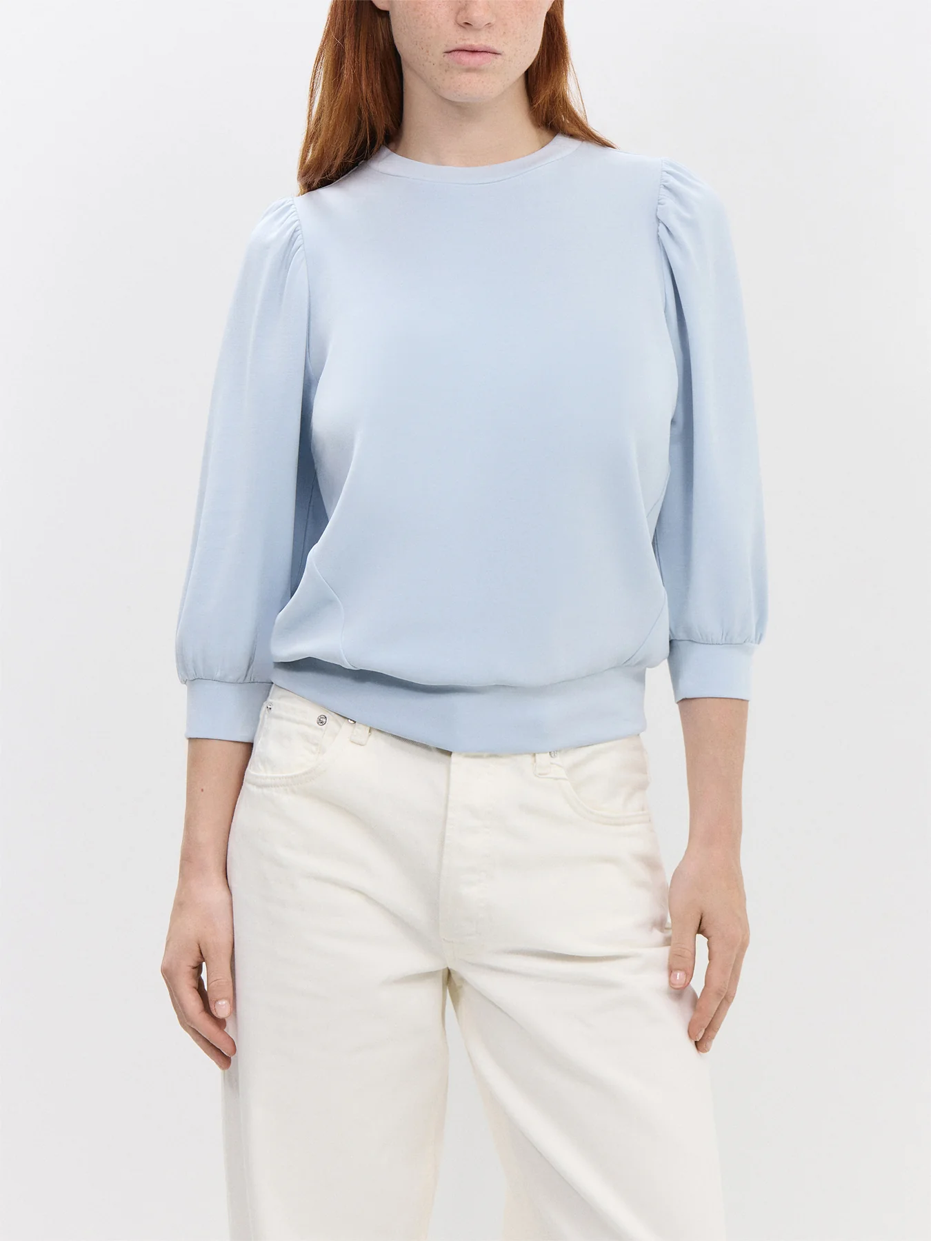 Slftenny 3/4 Sweat Top - Image 3