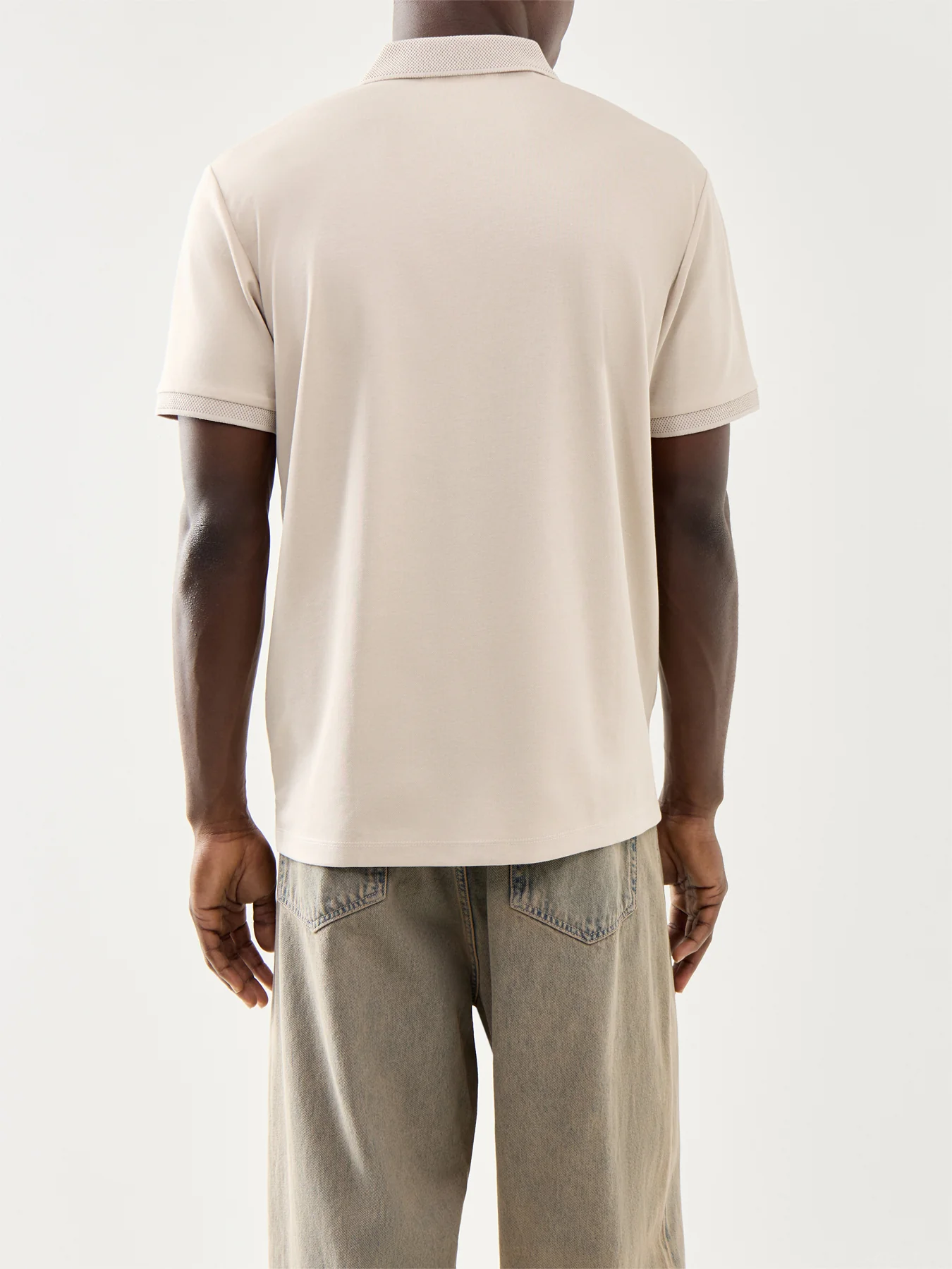 Fave Zip Short Sleeves Polo T-Shirt - Image 5
