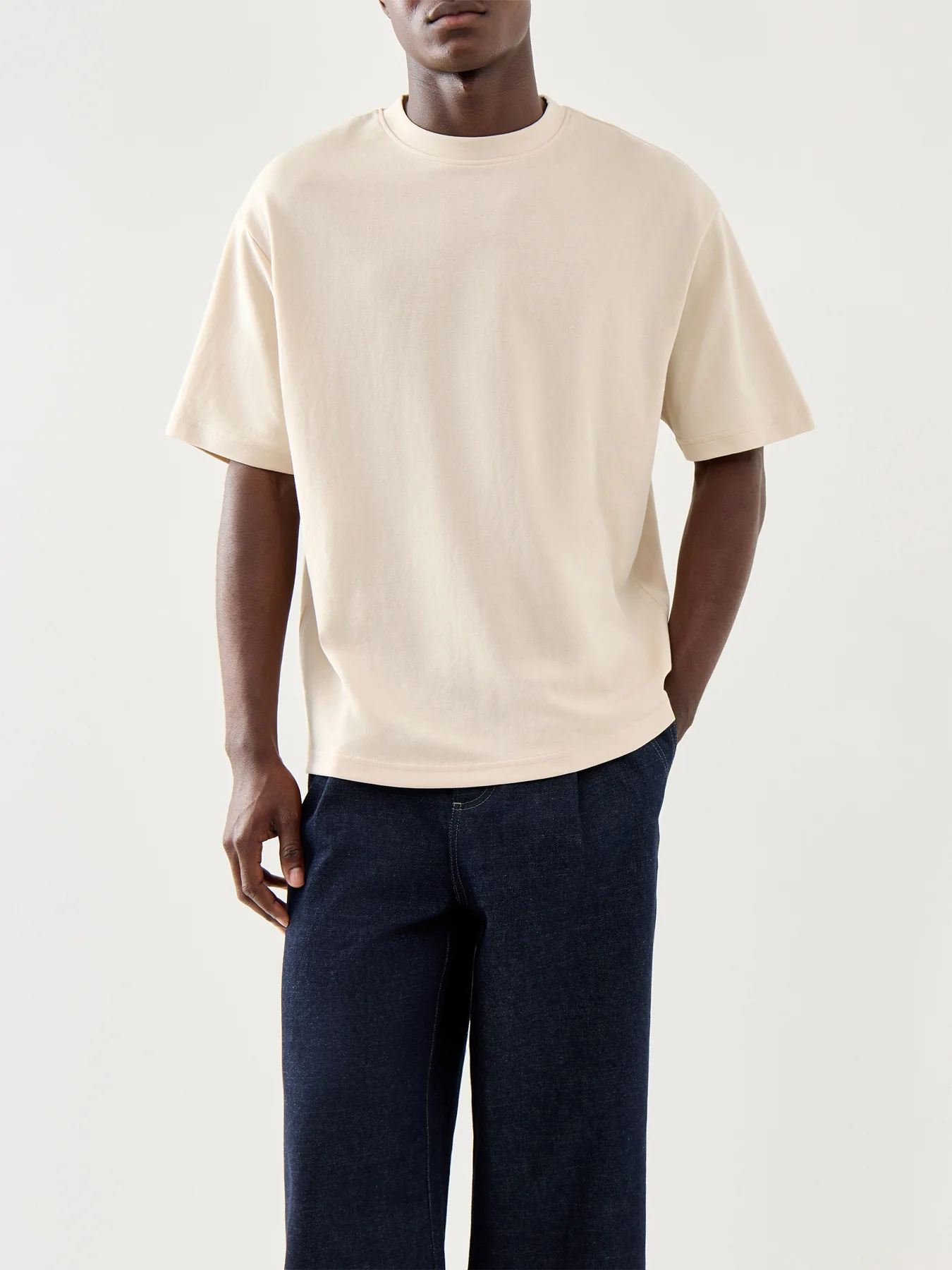 Loose Oscar Short Sleeves O Neck Tee - Image 4