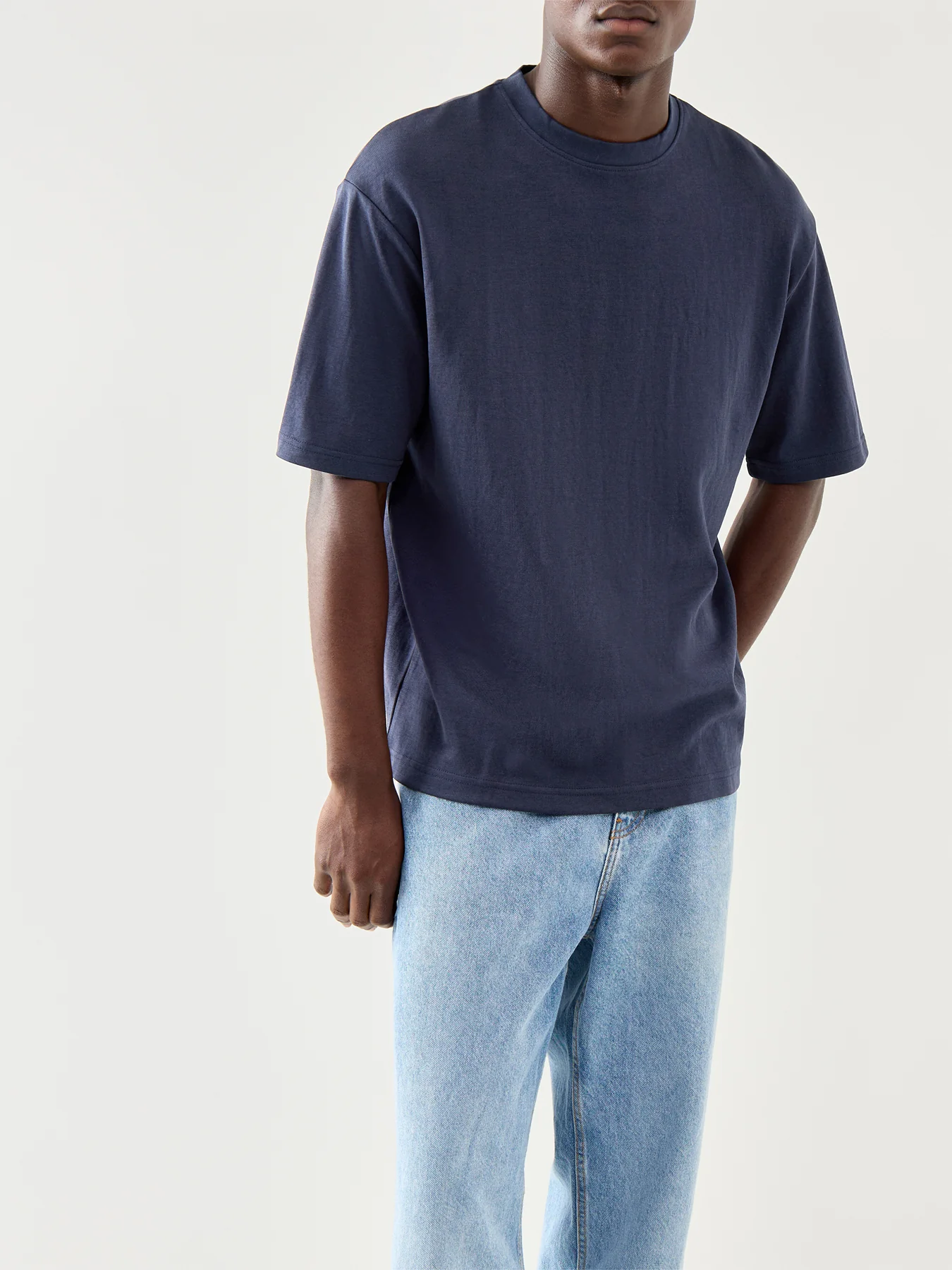 Loose Oscar Short Sleeves O Neck Tee - Image 4