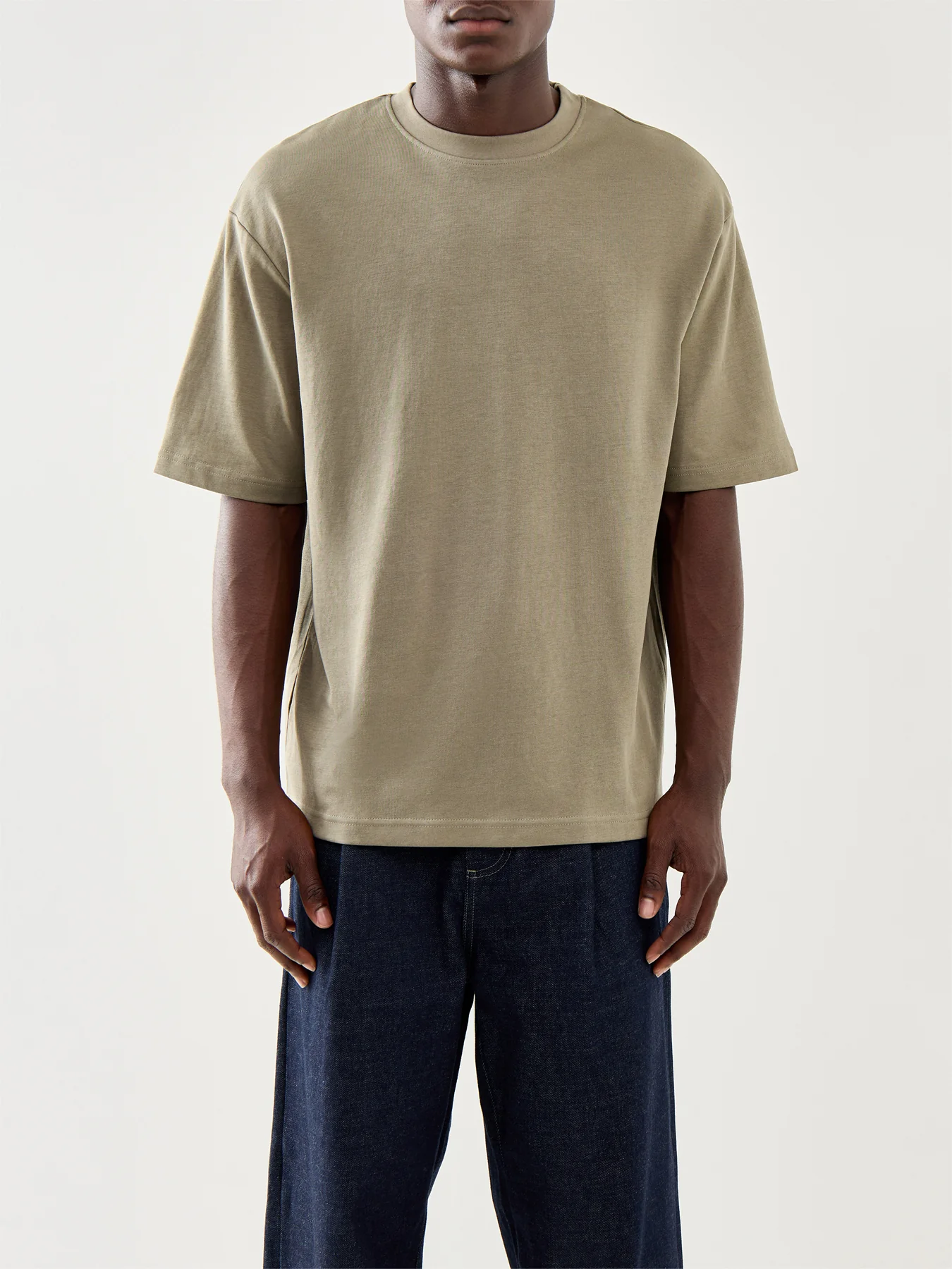 Loose Oscar Short Sleeves O Neck Tee - Image 4