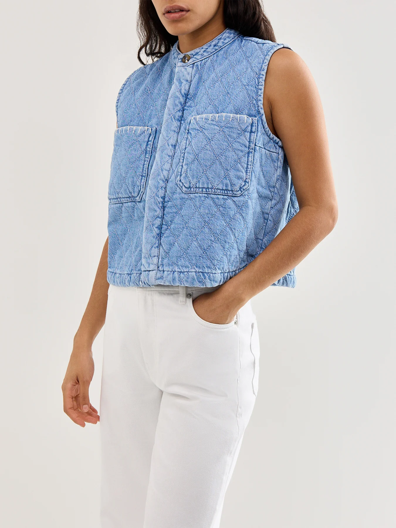 Quilted Pablo Waistcoat - Image 4