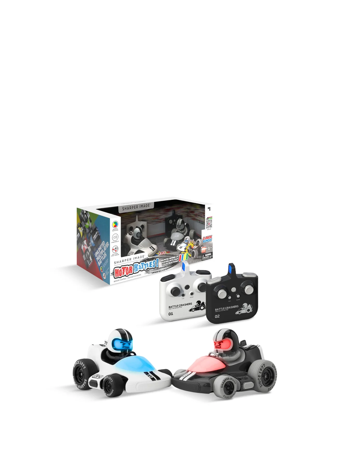 Kids RC Battle Crashers Rivals Remote Control Cars