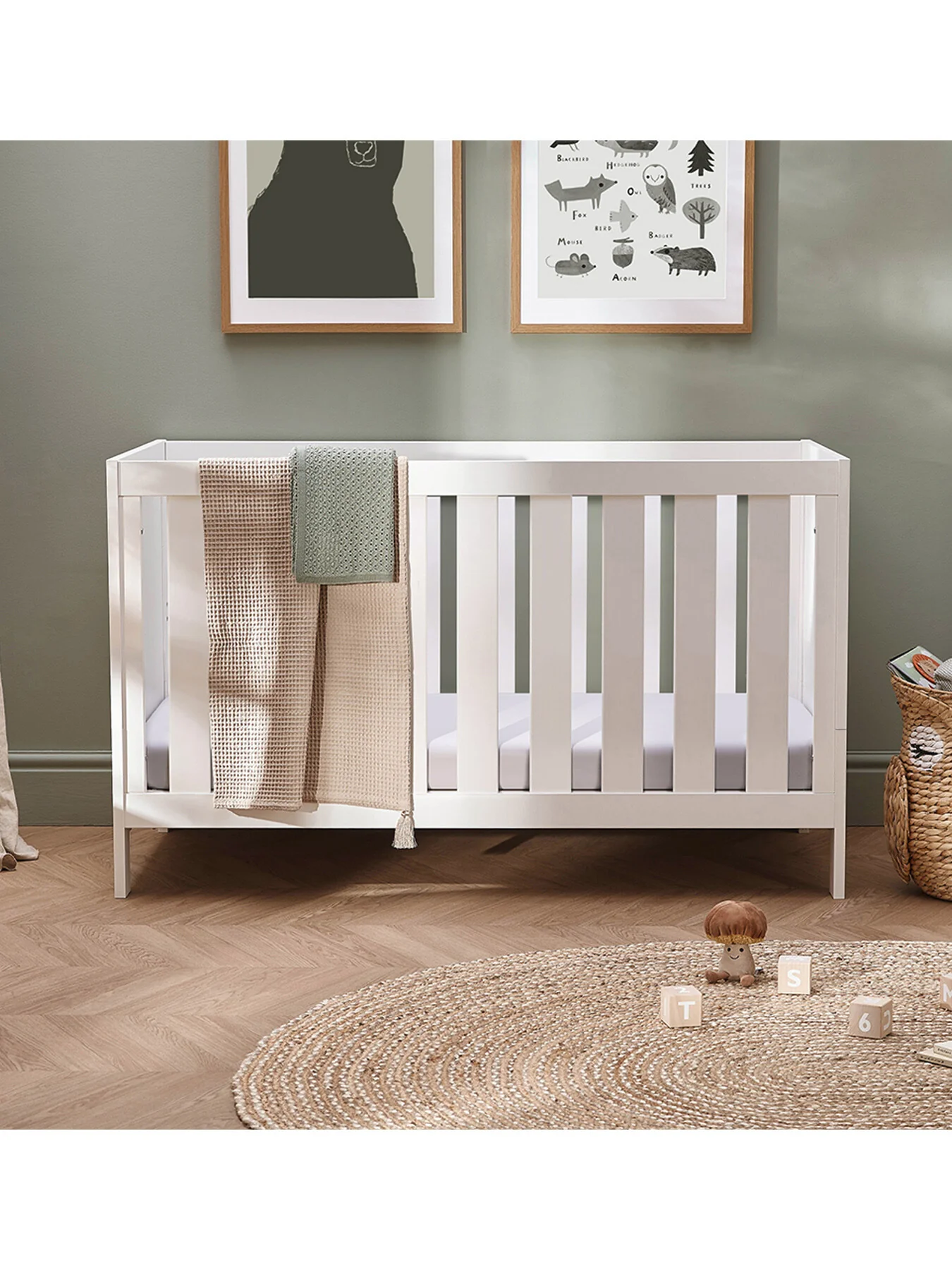 Bromley White Cot Bed - Image 2