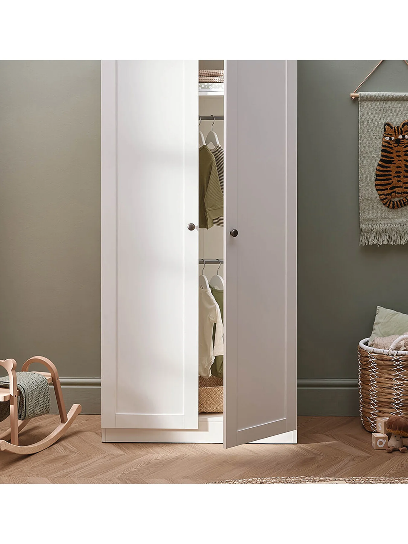Bromley White Wardrobe - Image 3