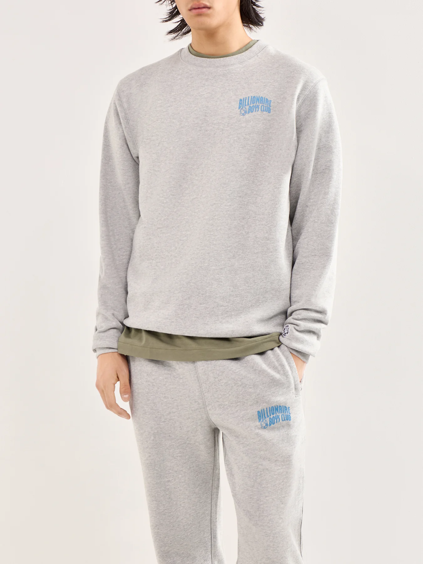 Small Arch Logo Heather Grey Set - Image 4
