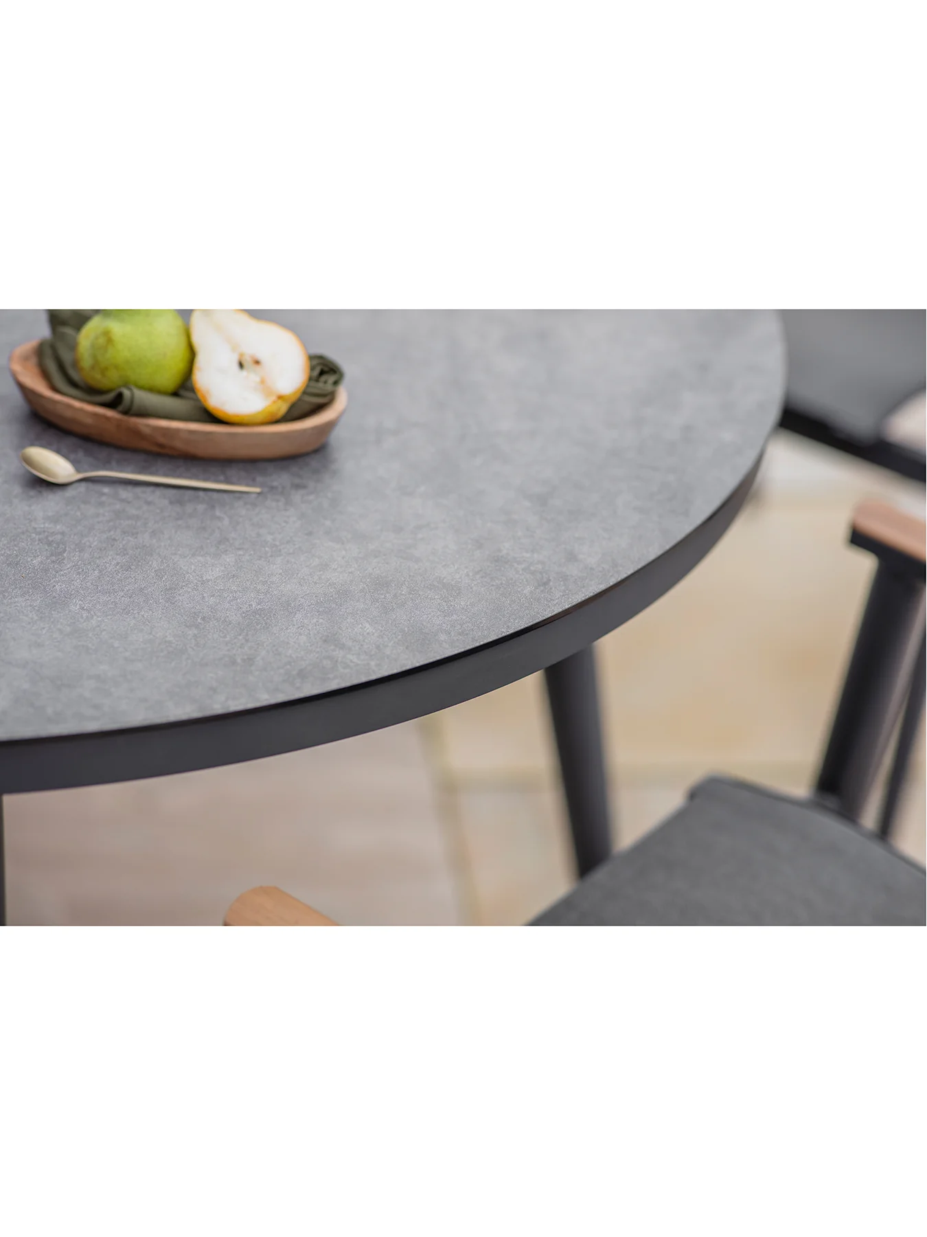 Sofia Garden Dining Set Anthracite - Image 6