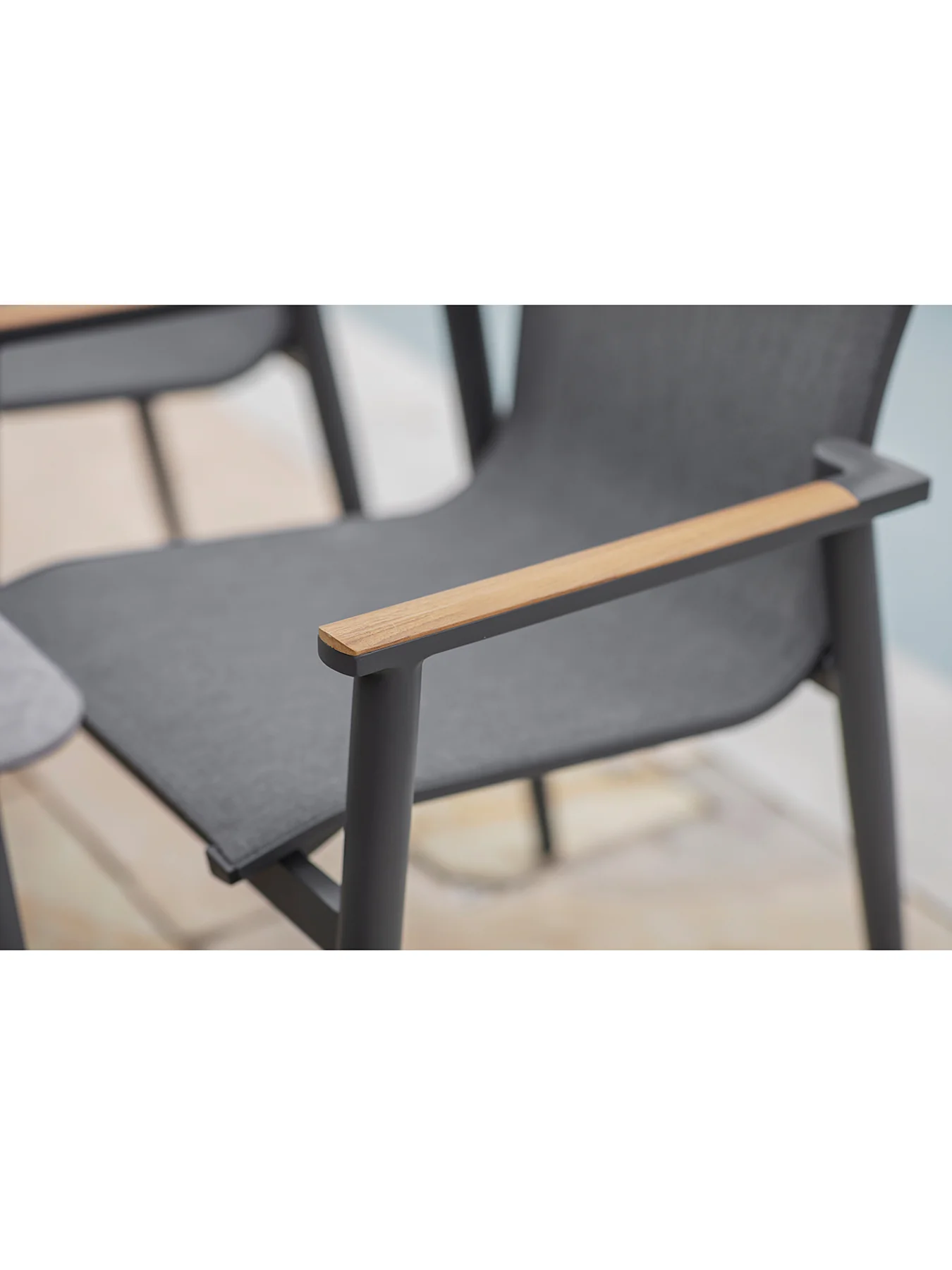 Sofia Garden Dining Set Anthracite - Image 5