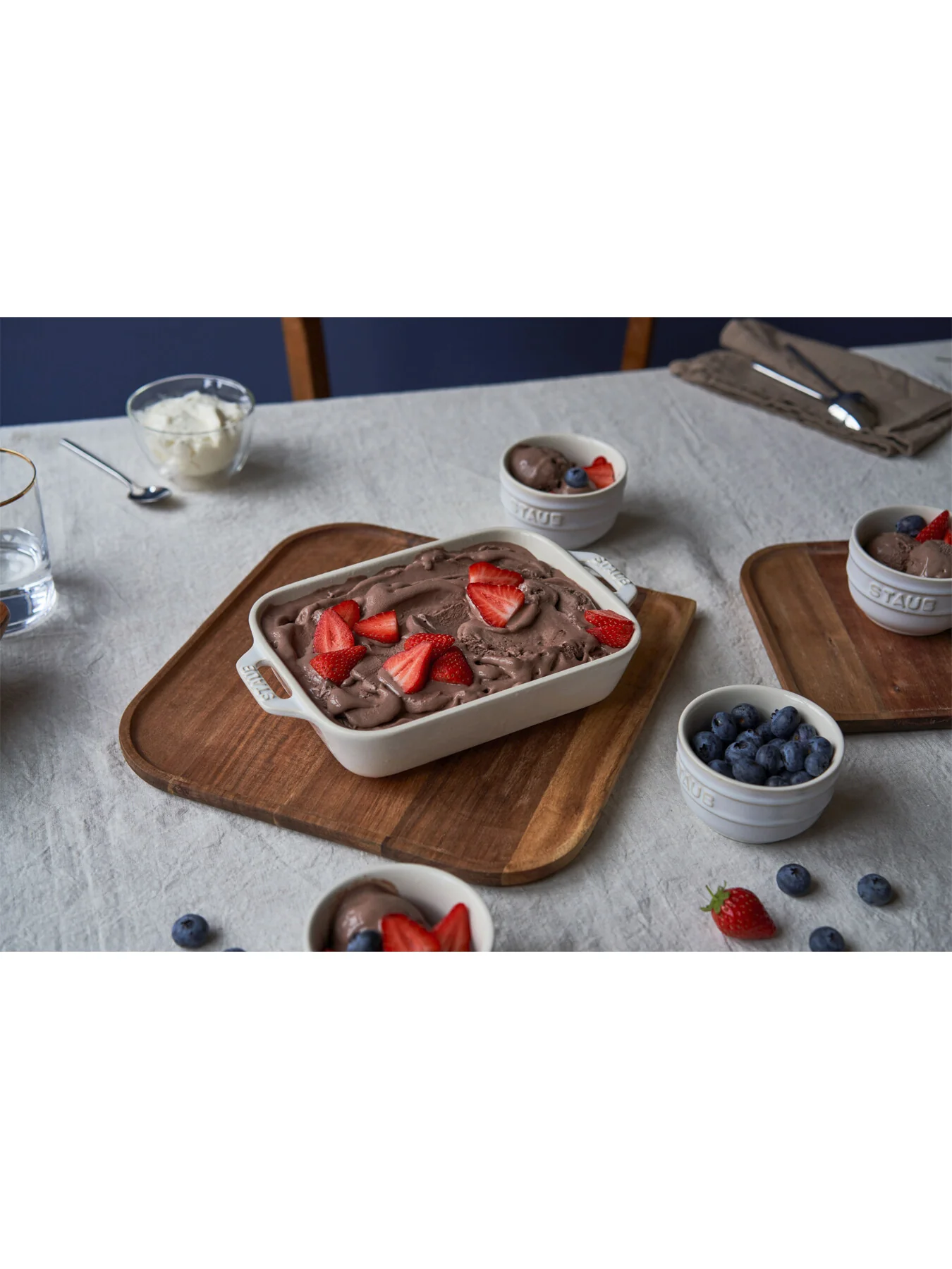 20 x 16cm Rectangular Gratin Dish - Image 3