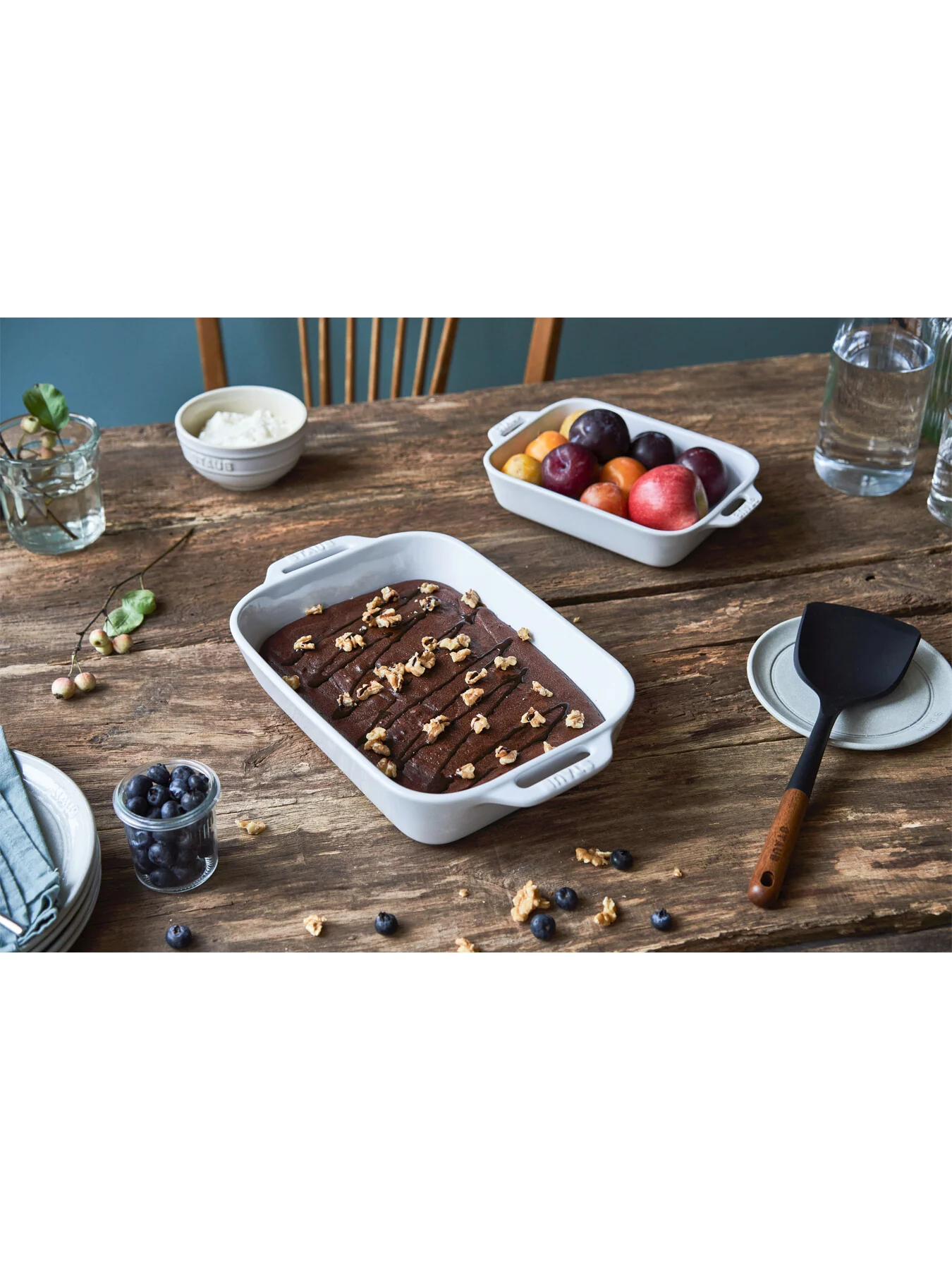 27 x 20cm Rectangular Gratin Dish - Image 3