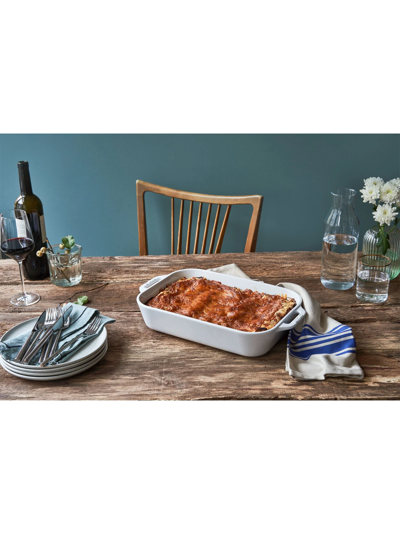 34 x 24cm Rectangular Gratin Dish - Image 3