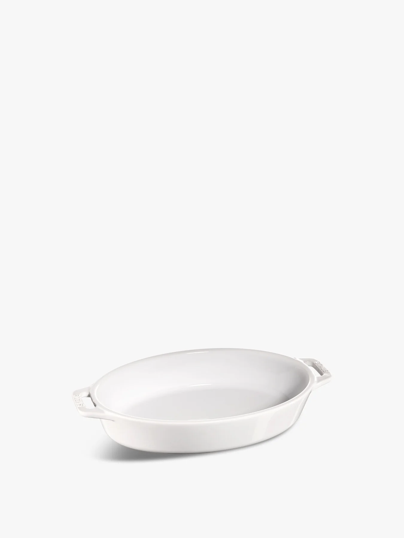 Oval Oven Dish White - Image 3