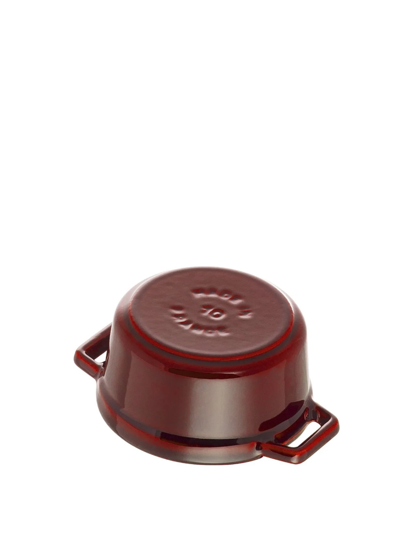 Round Cast Iron Mini Cocotte - Image 3