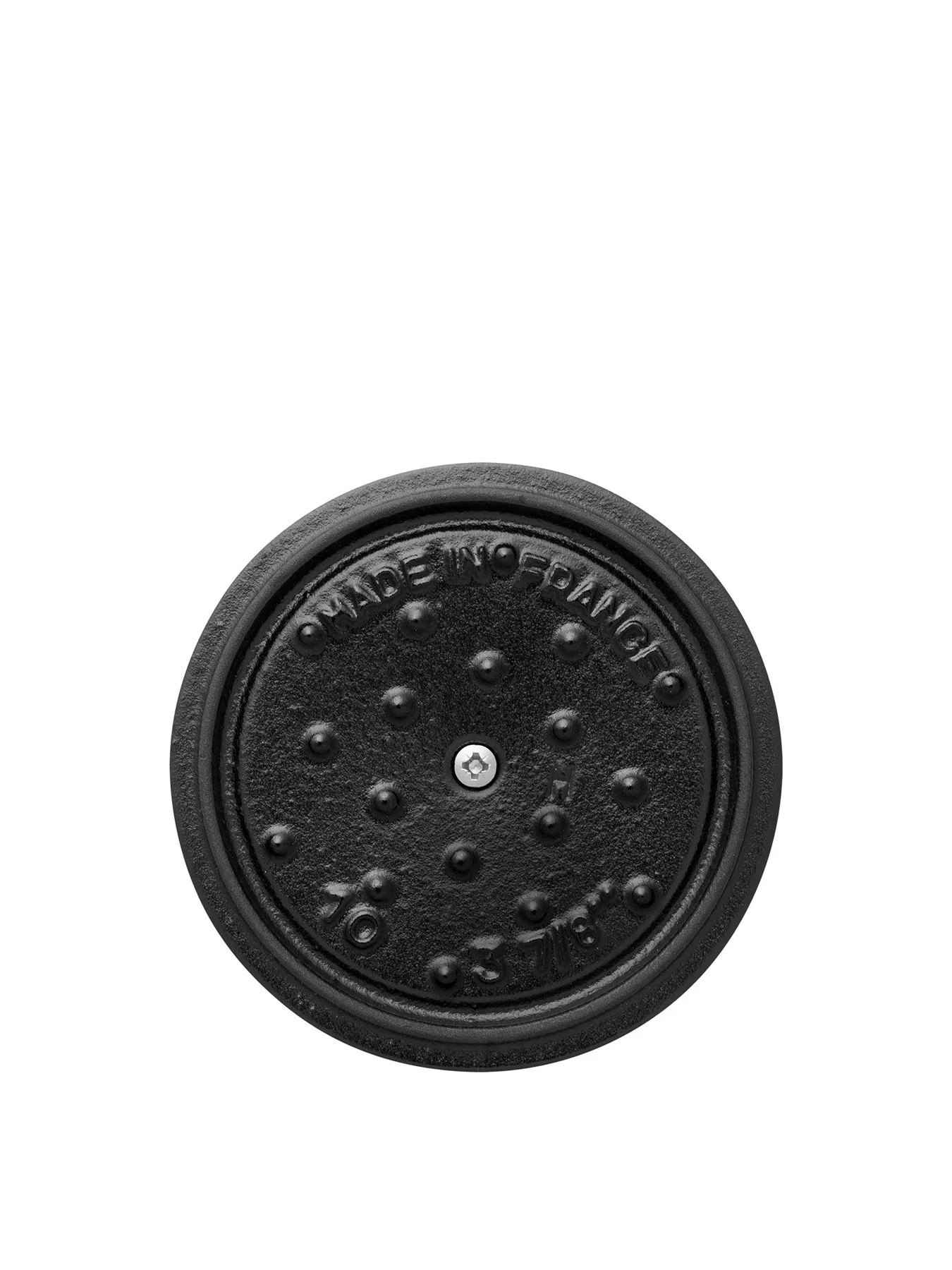 Round Cast Iron Mini Cocotte - Image 3