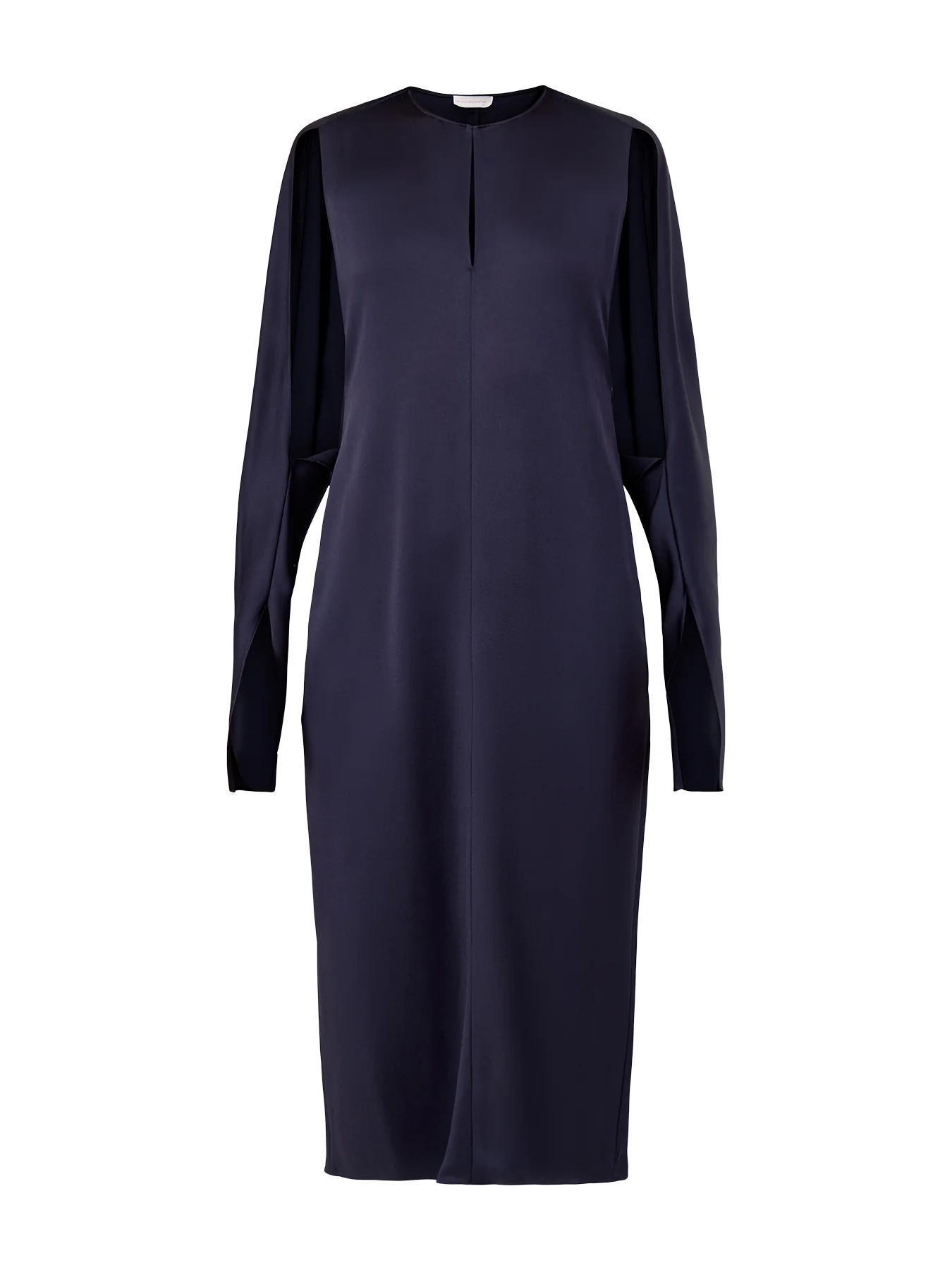 Satin Cutout Detail Gown