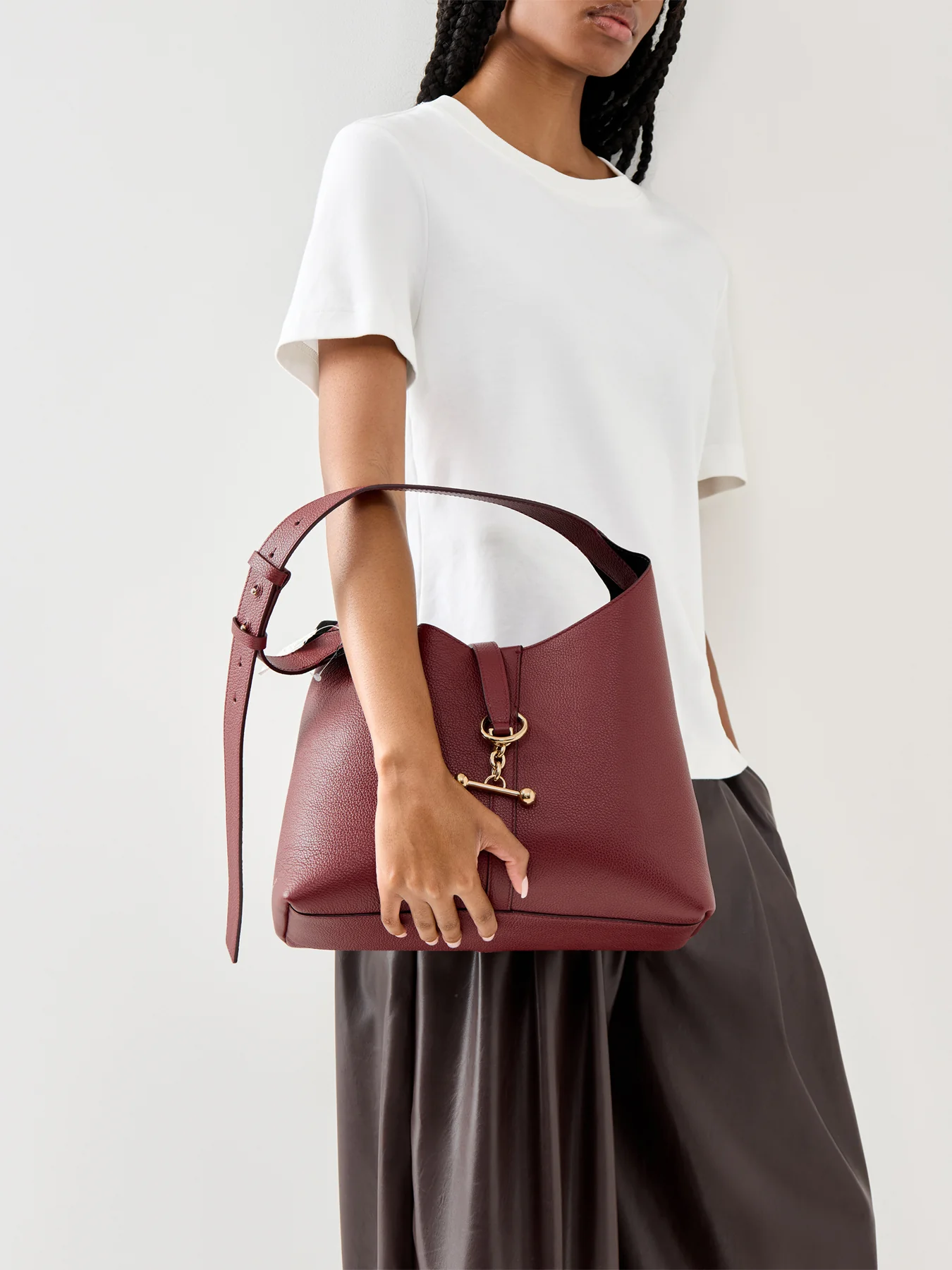 Kite Mini Hobo Fine Grain Leather - Image 2