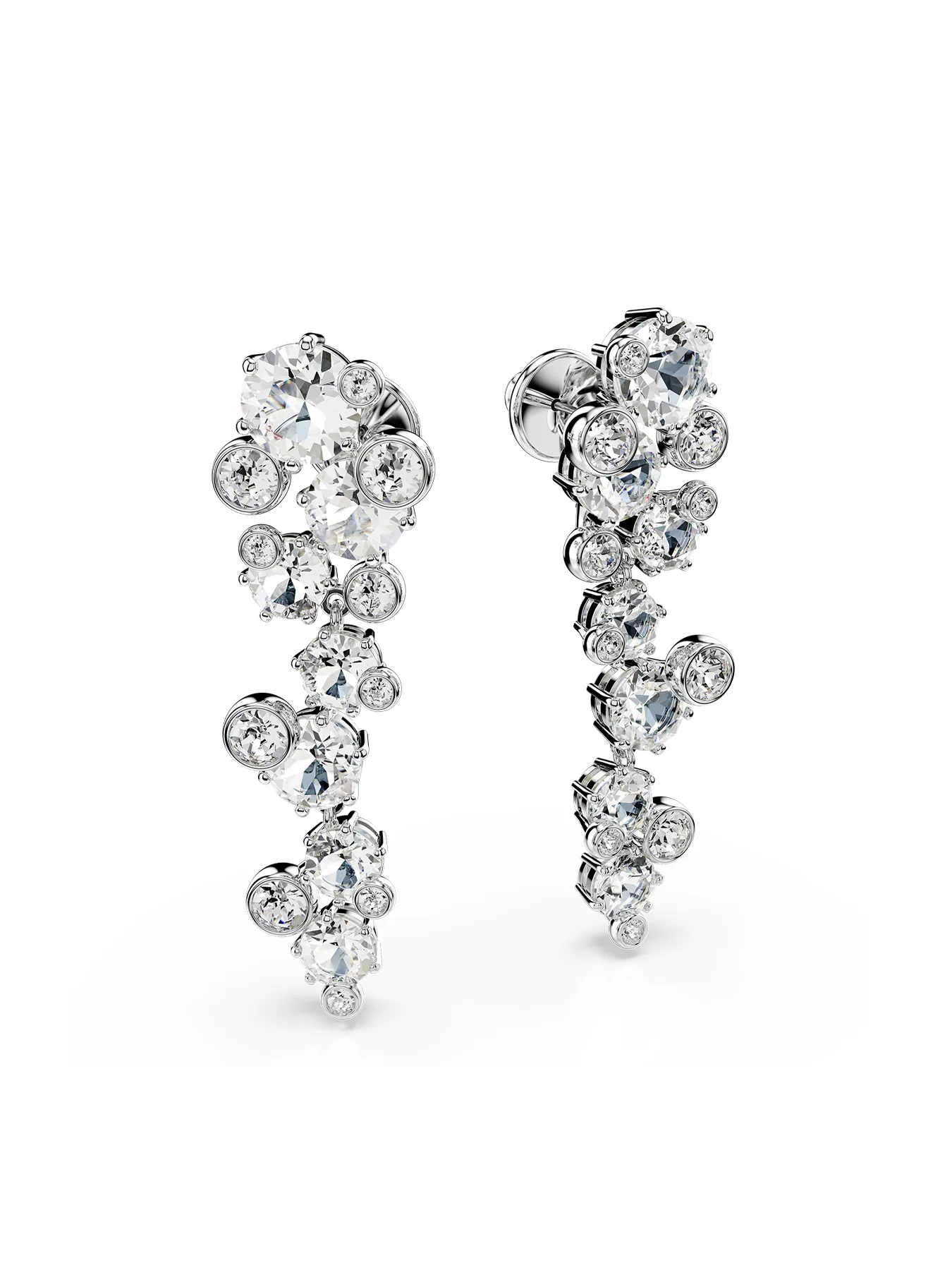 Constella Crystal Drop Earrings - Image 3