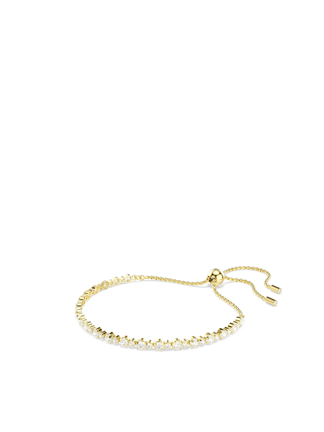 Matrix Zirconia Tennis Bracelet Gold