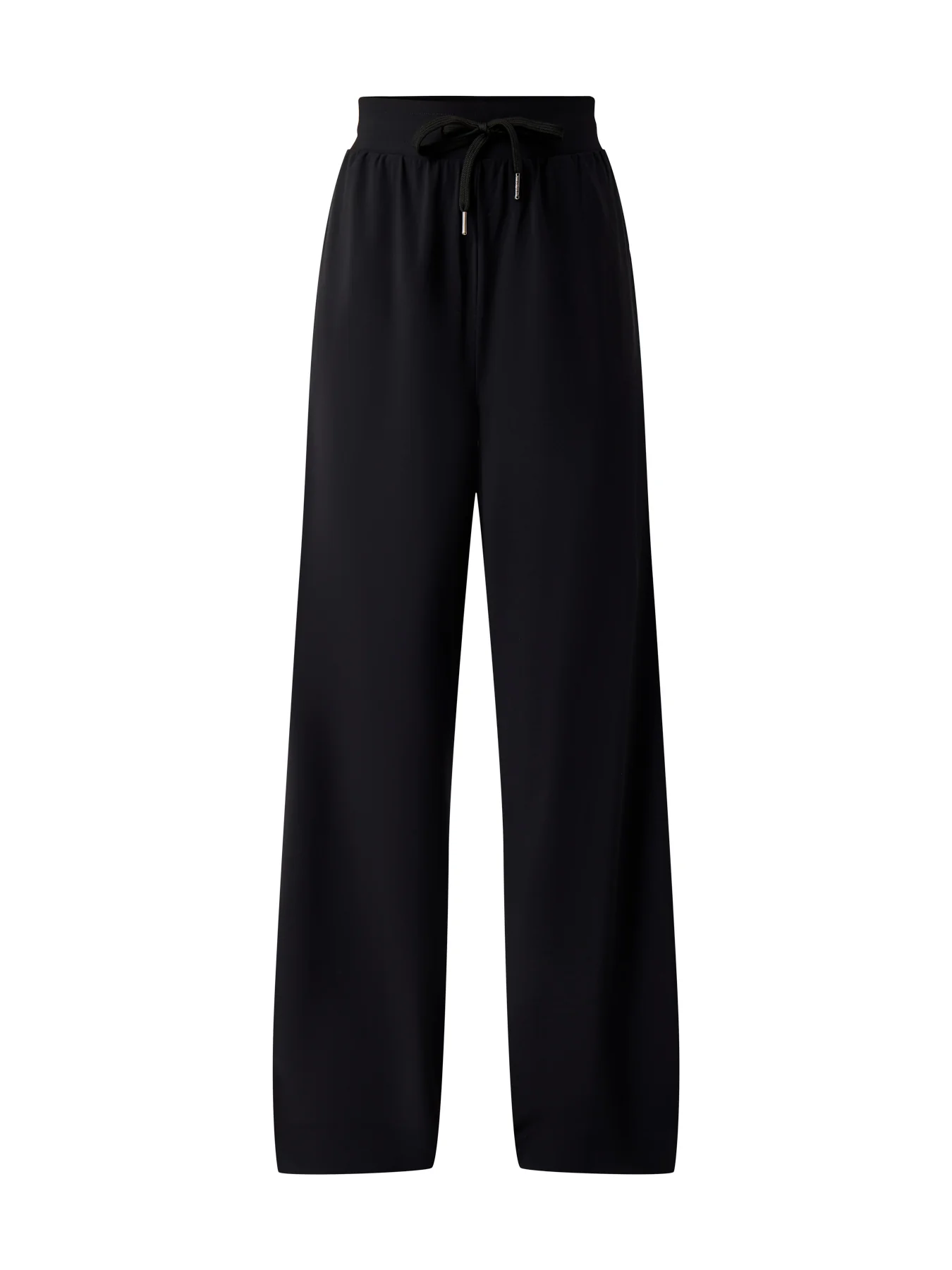 Explorer Side Stripe Wide Leg Black