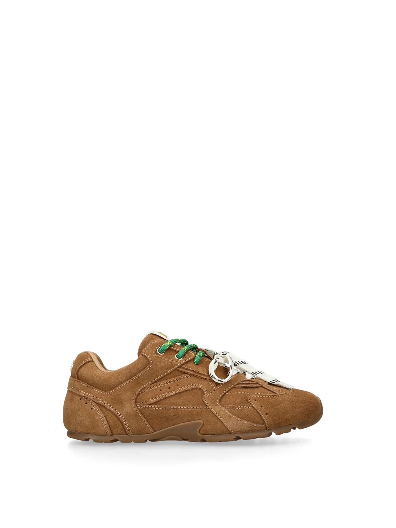 Asiel Suede Trainers Tan