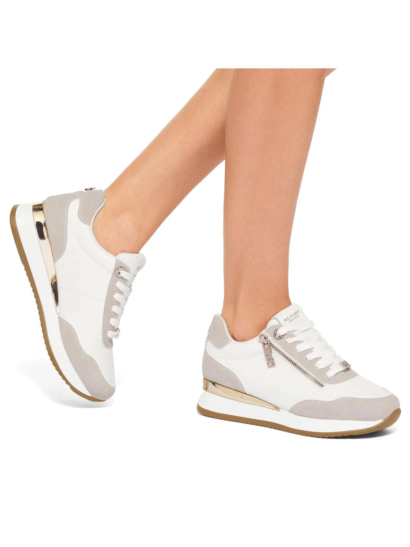 Lina2 Lace Up Trainers - Image 5