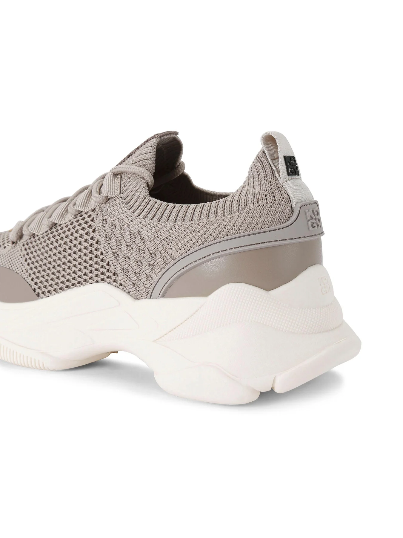 Lively Knitted Lace Up Trainers - Image 3