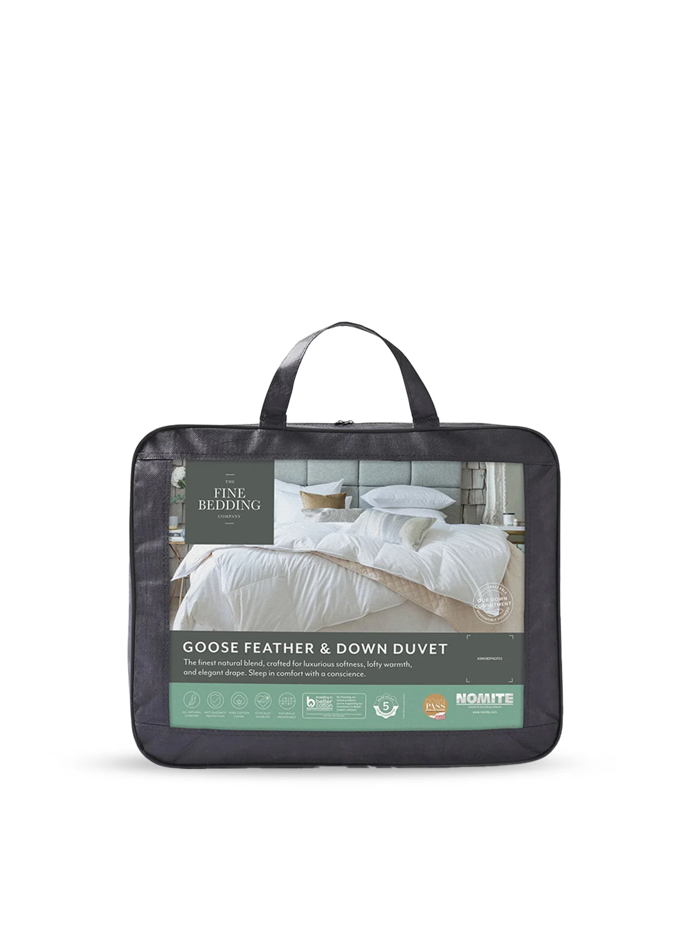 Goose Feather & Down Duvet All Seasons White