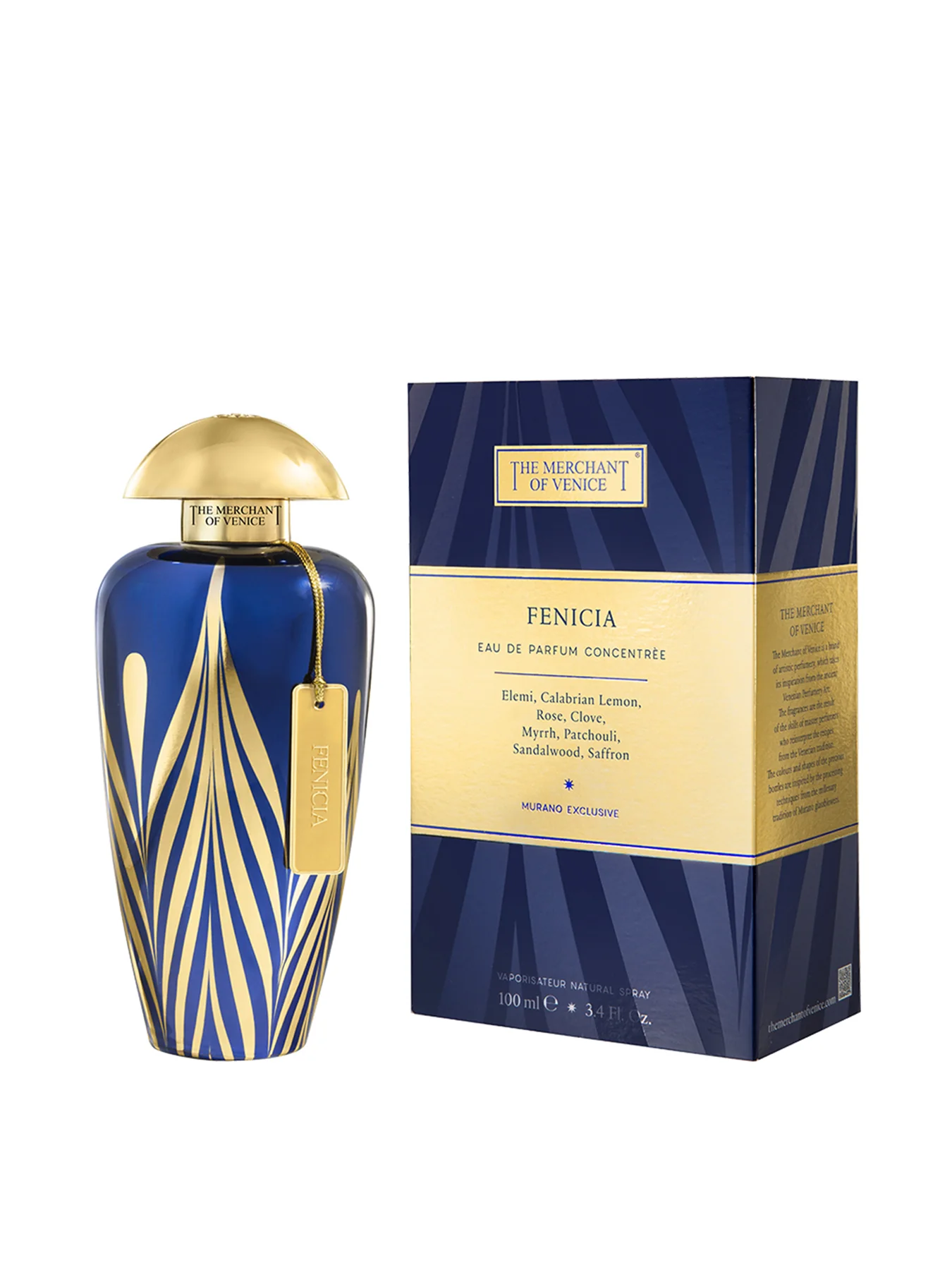 Murano Exclusive Fenicia Eau de Parfum Concentree 100ml - Image 2