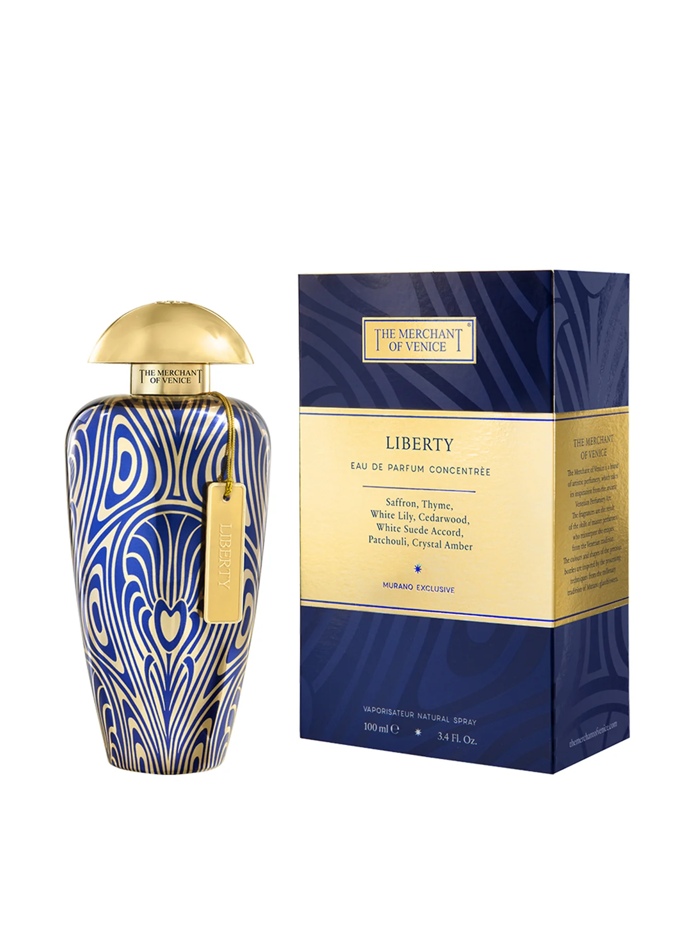 Murano Exclusive Liberty Eau de Parfum Concentree 100ml - Image 2