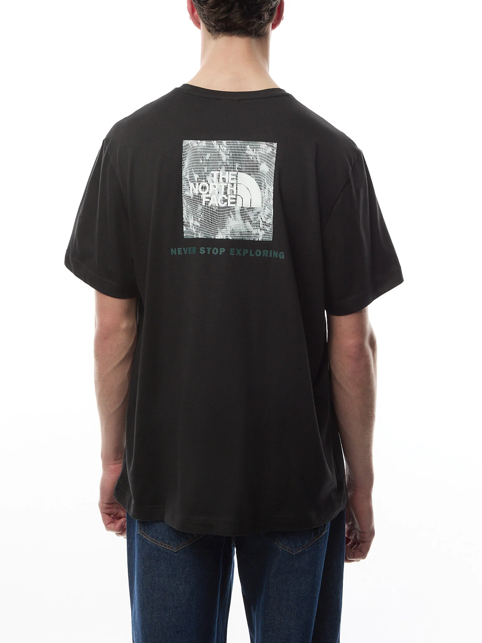 Box Nse Tail Grid Infill Tee - Image 5