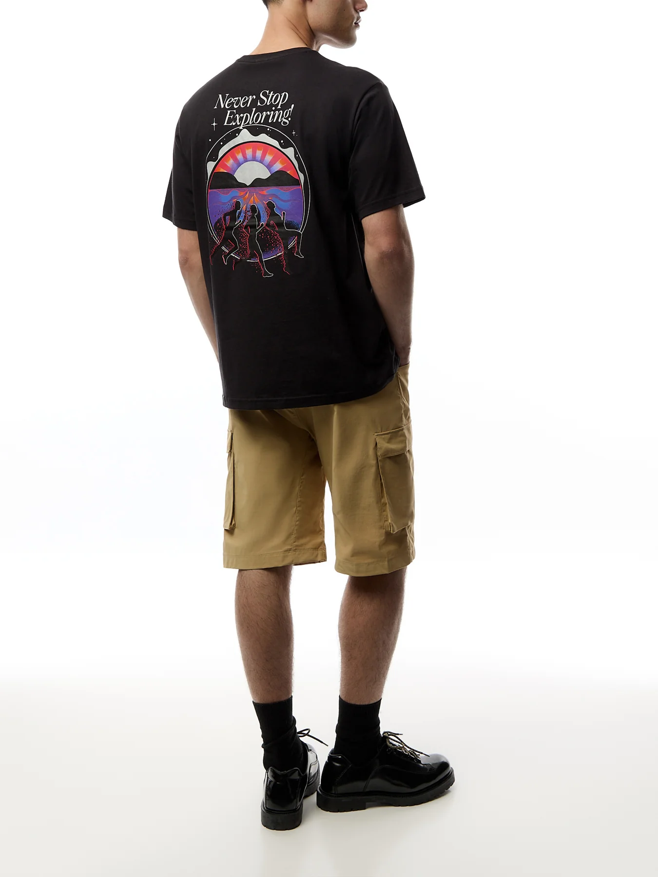 Never Stop Relaxed T-Shirt - Image 2