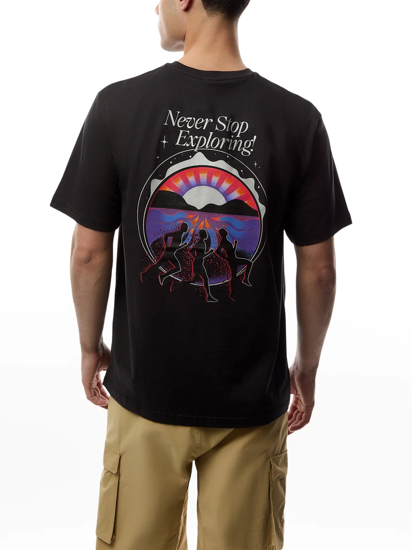 Never Stop Relaxed T-Shirt - Image 5