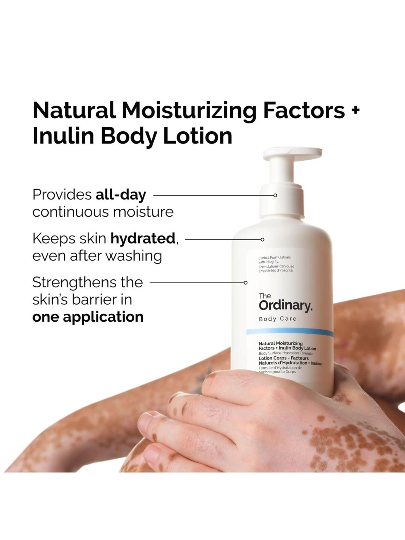 Natural Moisturizing Factors and Inulin Body Lotion - Image 3