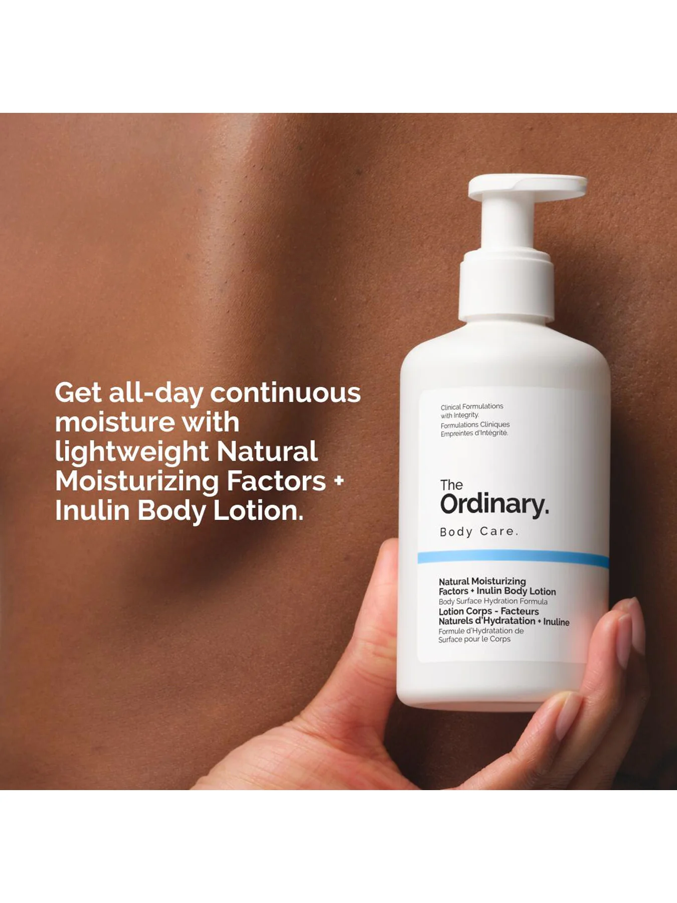 Natural Moisturizing Factors and Inulin Body Lotion - Image 4