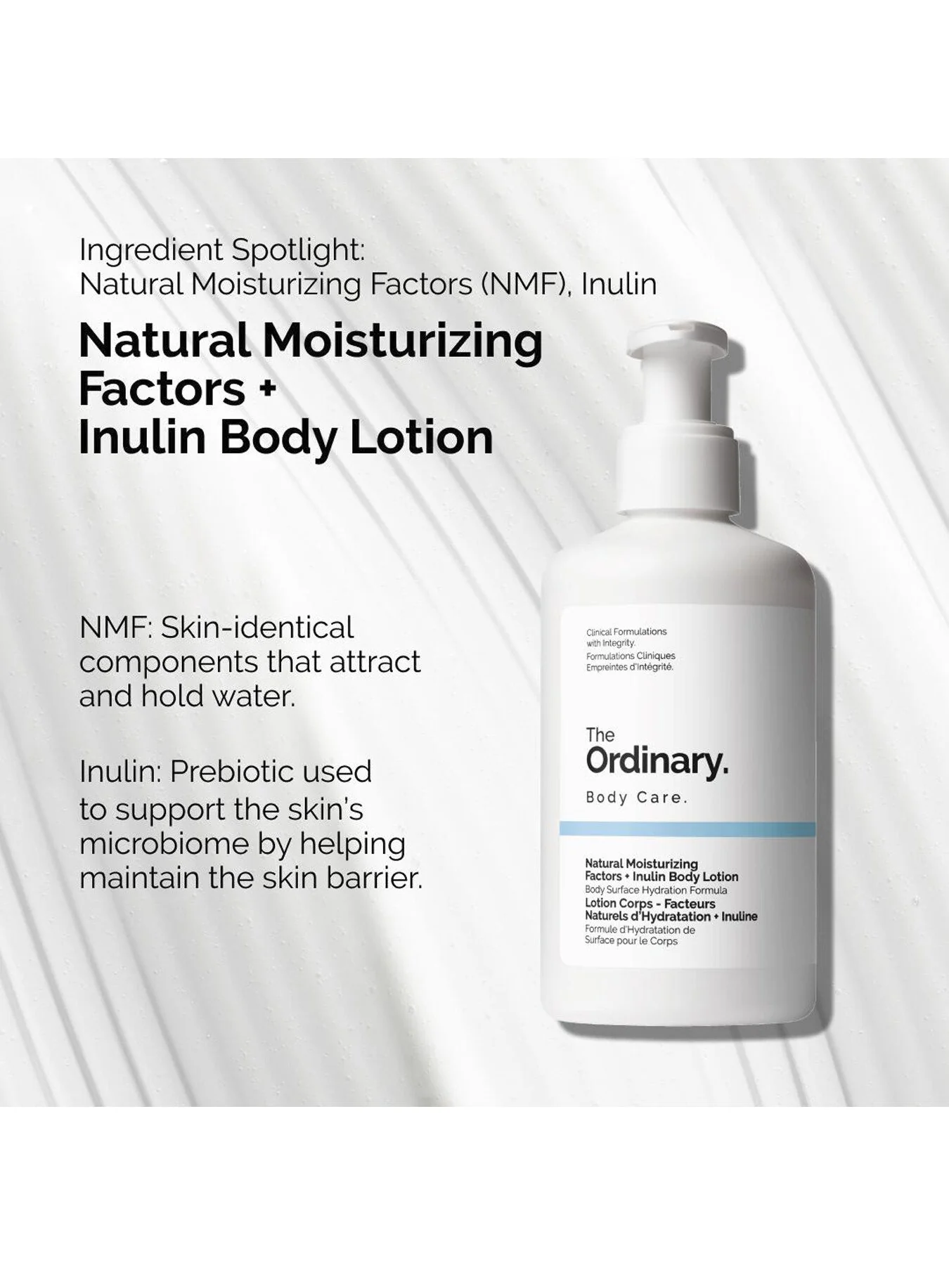 Natural Moisturizing Factors and Inulin Body Lotion - Image 8