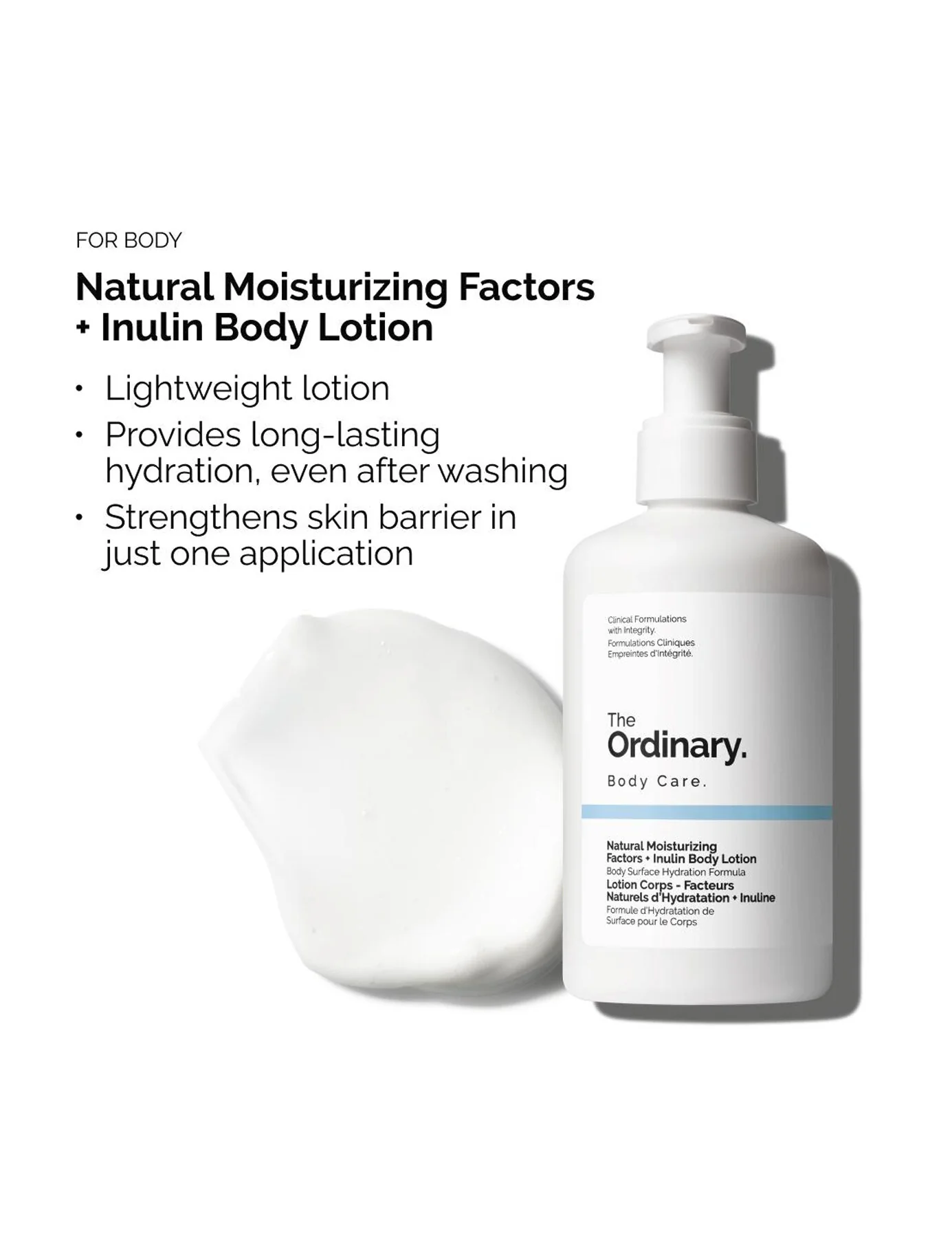 Natural Moisturizing Factors and Inulin Body Lotion - Image 9