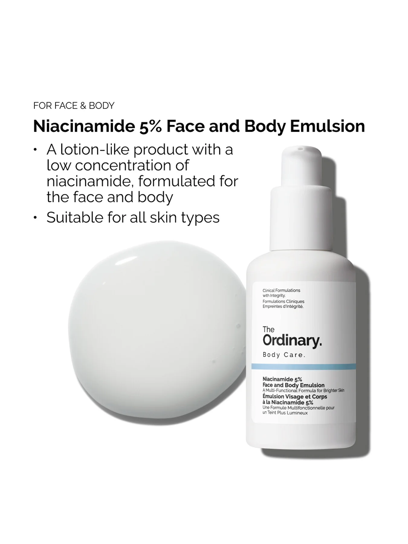 Niacinamide 5 Face and Body Emulsion 100ml - Image 8