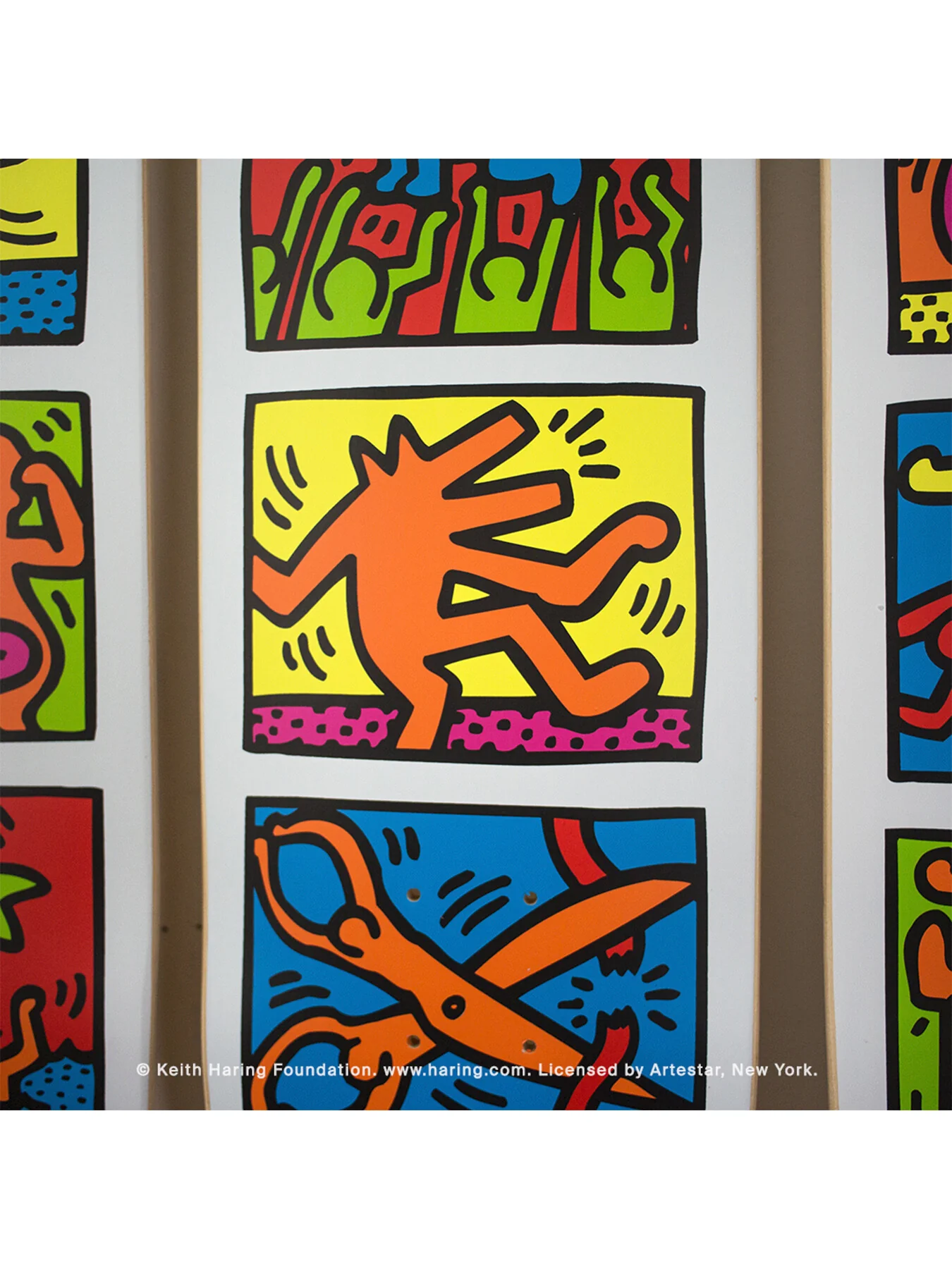 Keith Haring Retrospect Set of 6 - Image 2