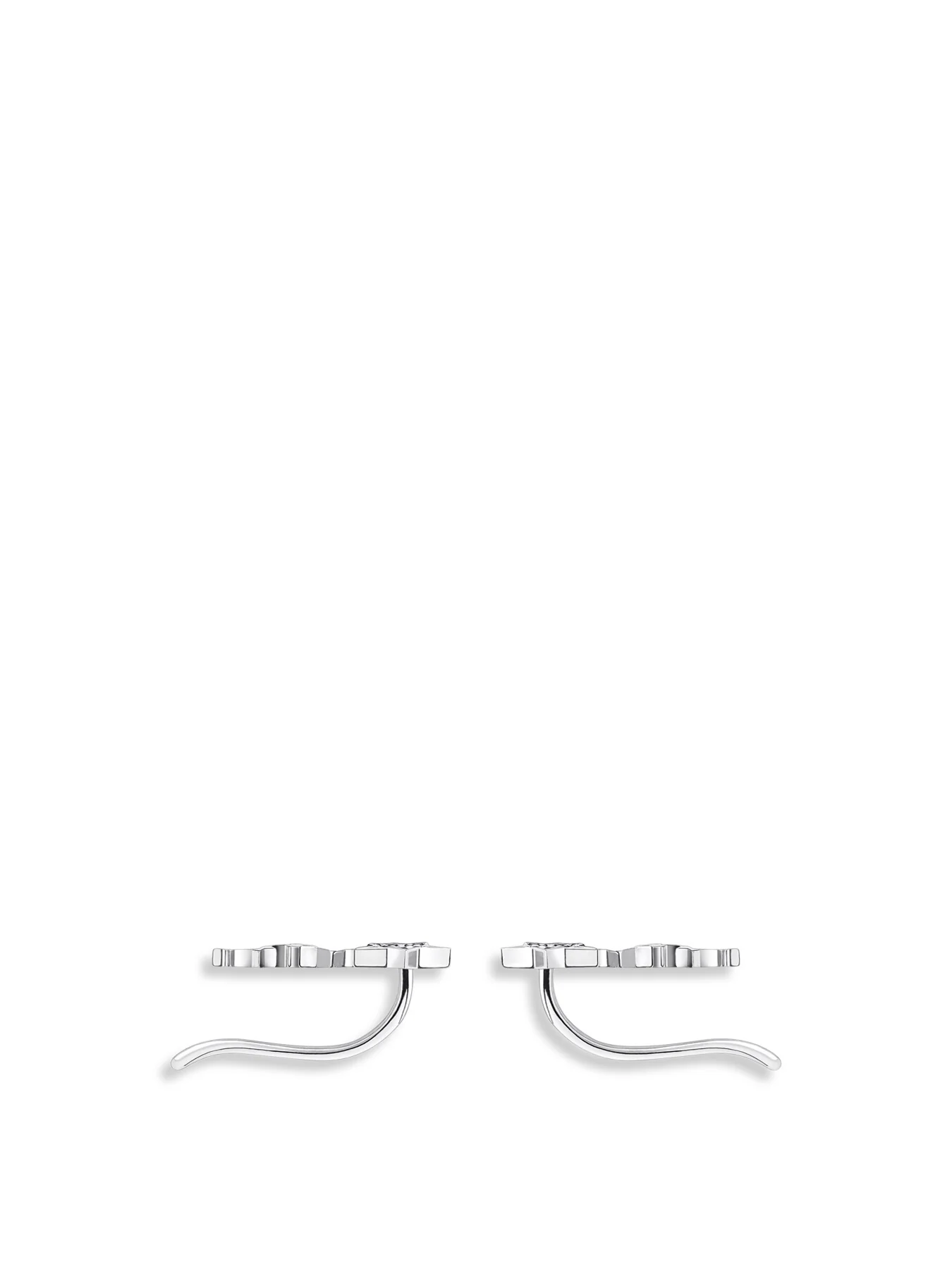 Sterling Star Ear Climber - Image 2