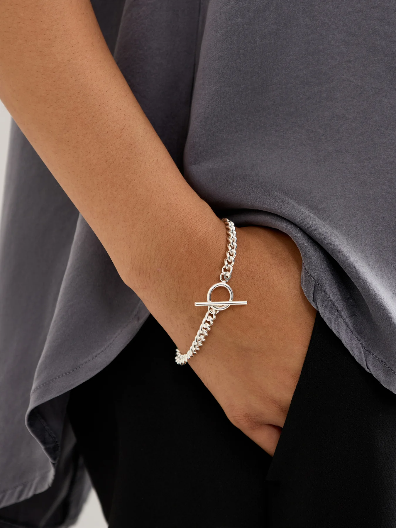 Baby Curb Link Bracelet - Image 2