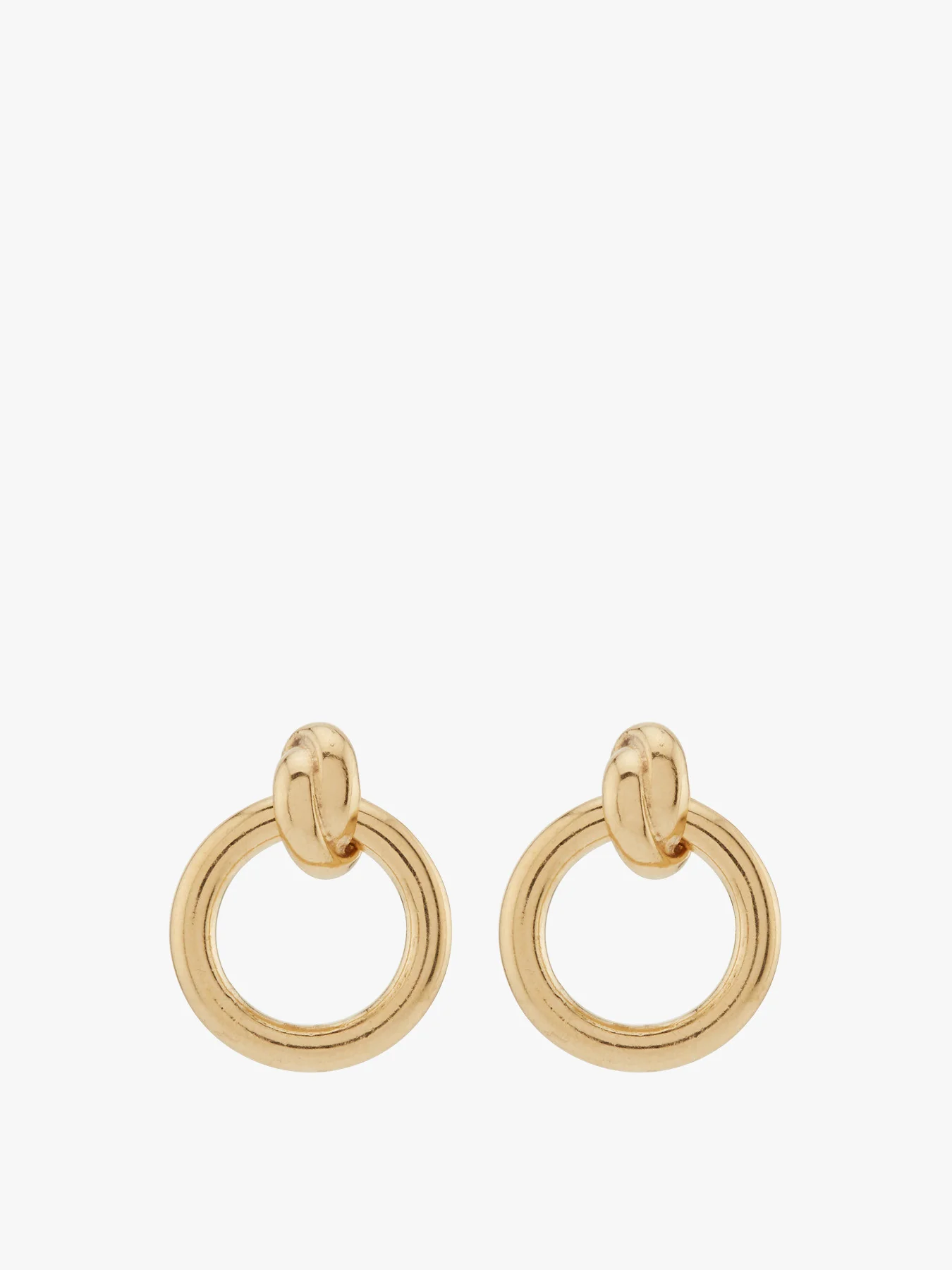 Double Link Stud Earrings