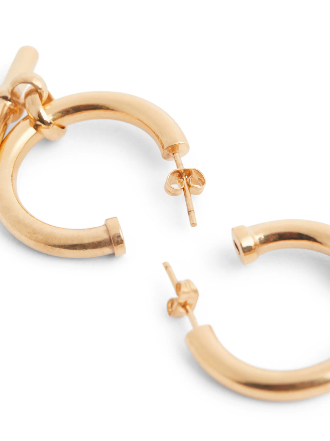 Large T-Bar Earrings - Image 5