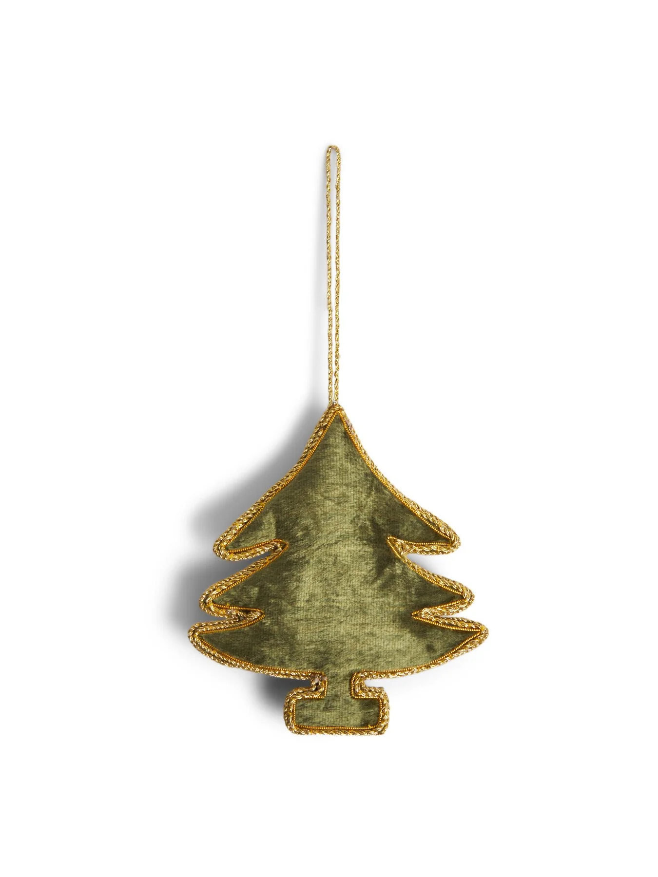 Emerald Crystal Christmas Tree Hanging Decoration - Image 3