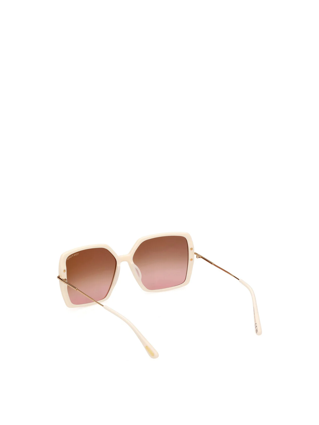 Joanna Acetate and Metal Square Sunglasses - Image 4