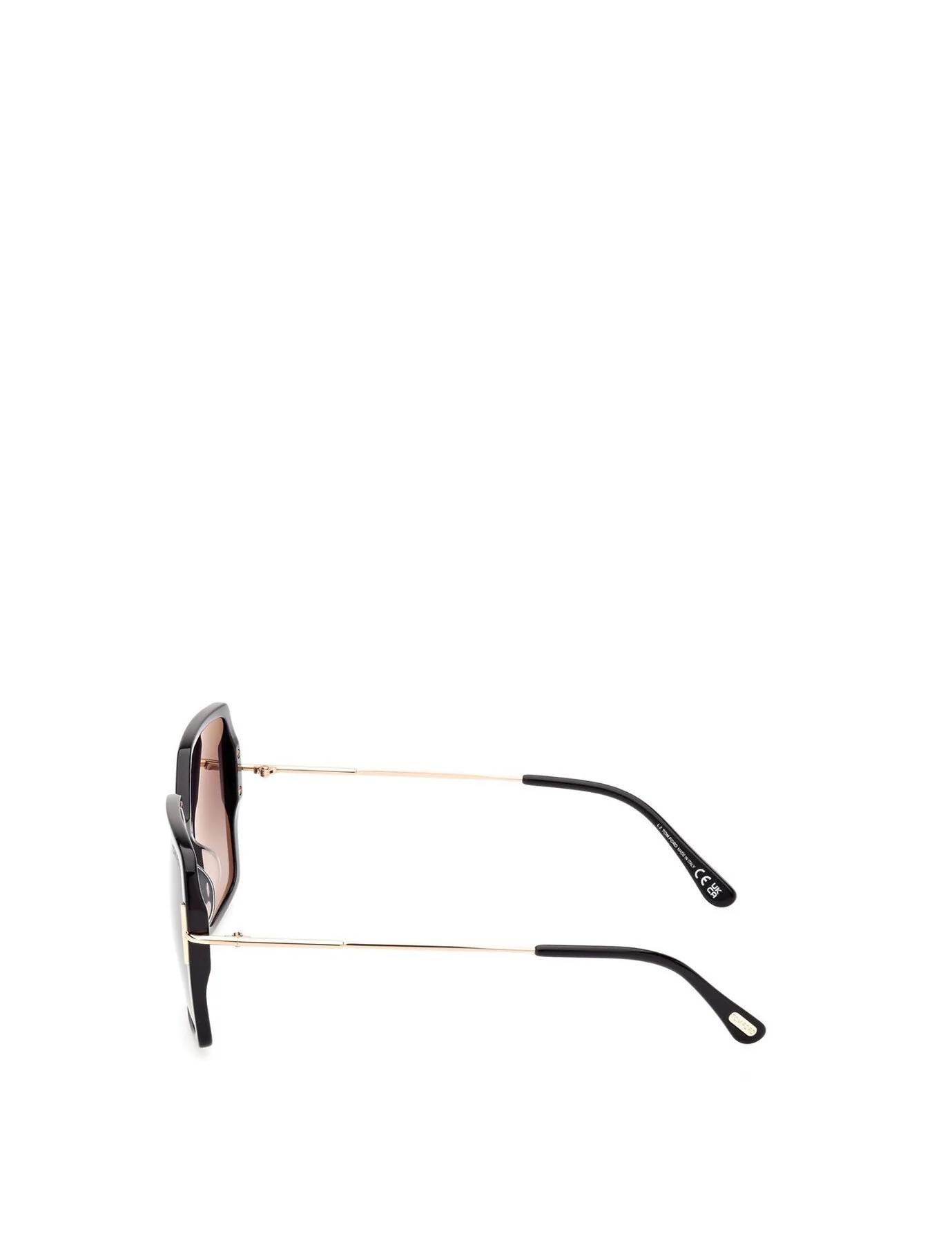 Joanna Acetate and Metal Square Sunglasses - Image 4