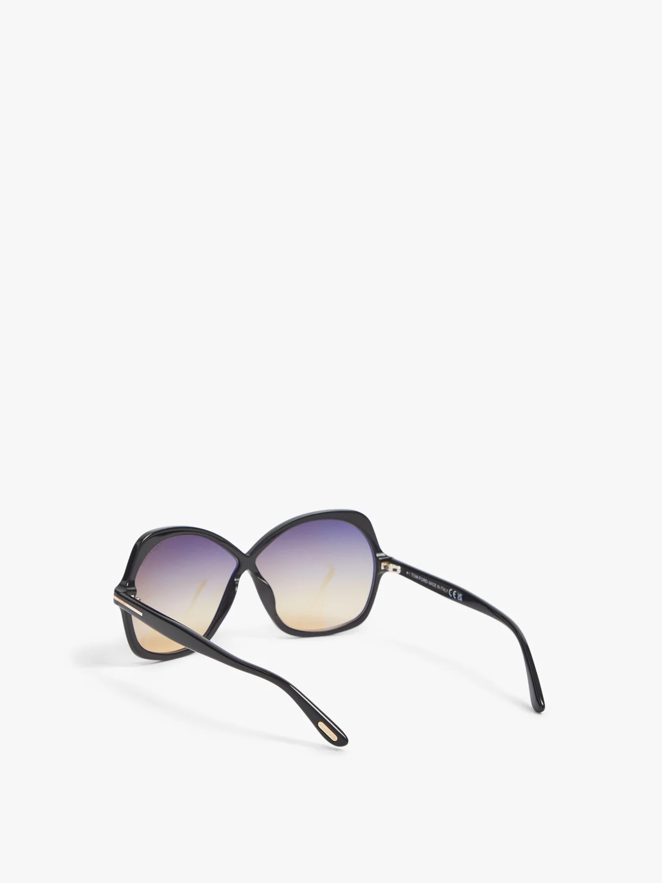 FT1013 Rosemin Oversized Wrap Acetate Sunglasses - Image 2
