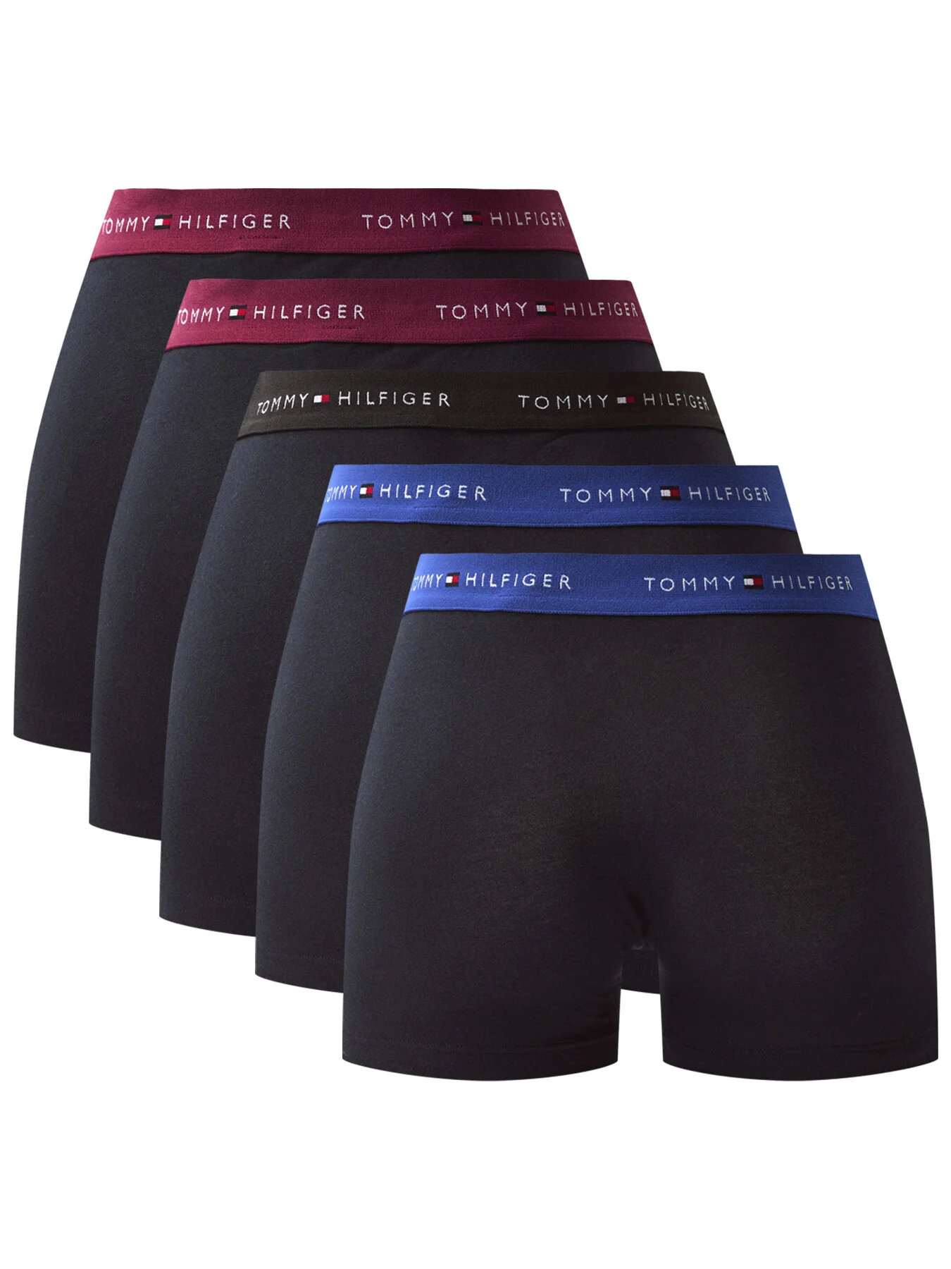 Five Pack Logo Waistband Boxers - Image 2